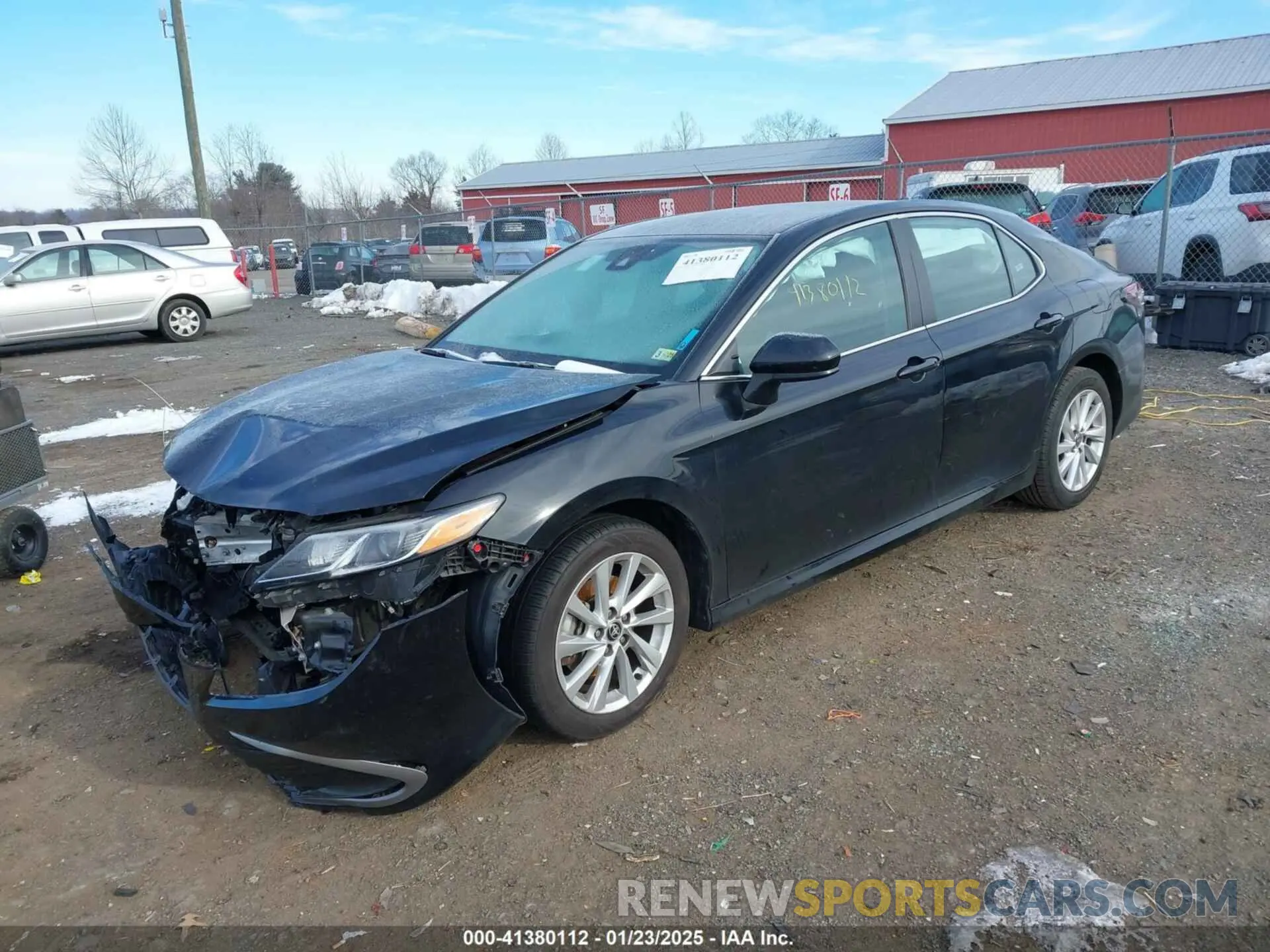 2 Photograph of a damaged car 4T1C11AK0MU563284 TOYOTA CAMRY 2021
