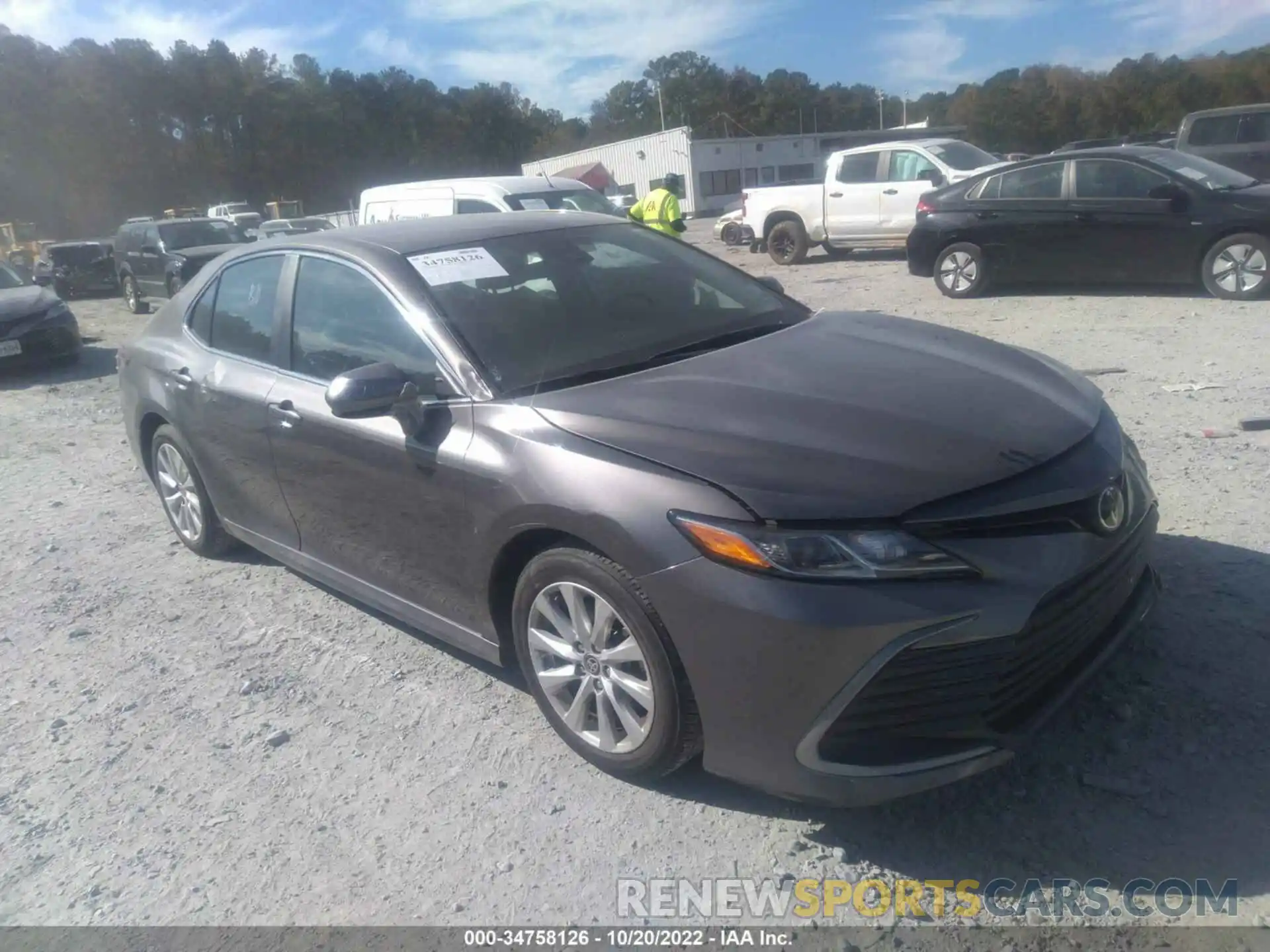 1 Photograph of a damaged car 4T1C11AK0MU573443 TOYOTA CAMRY 2021