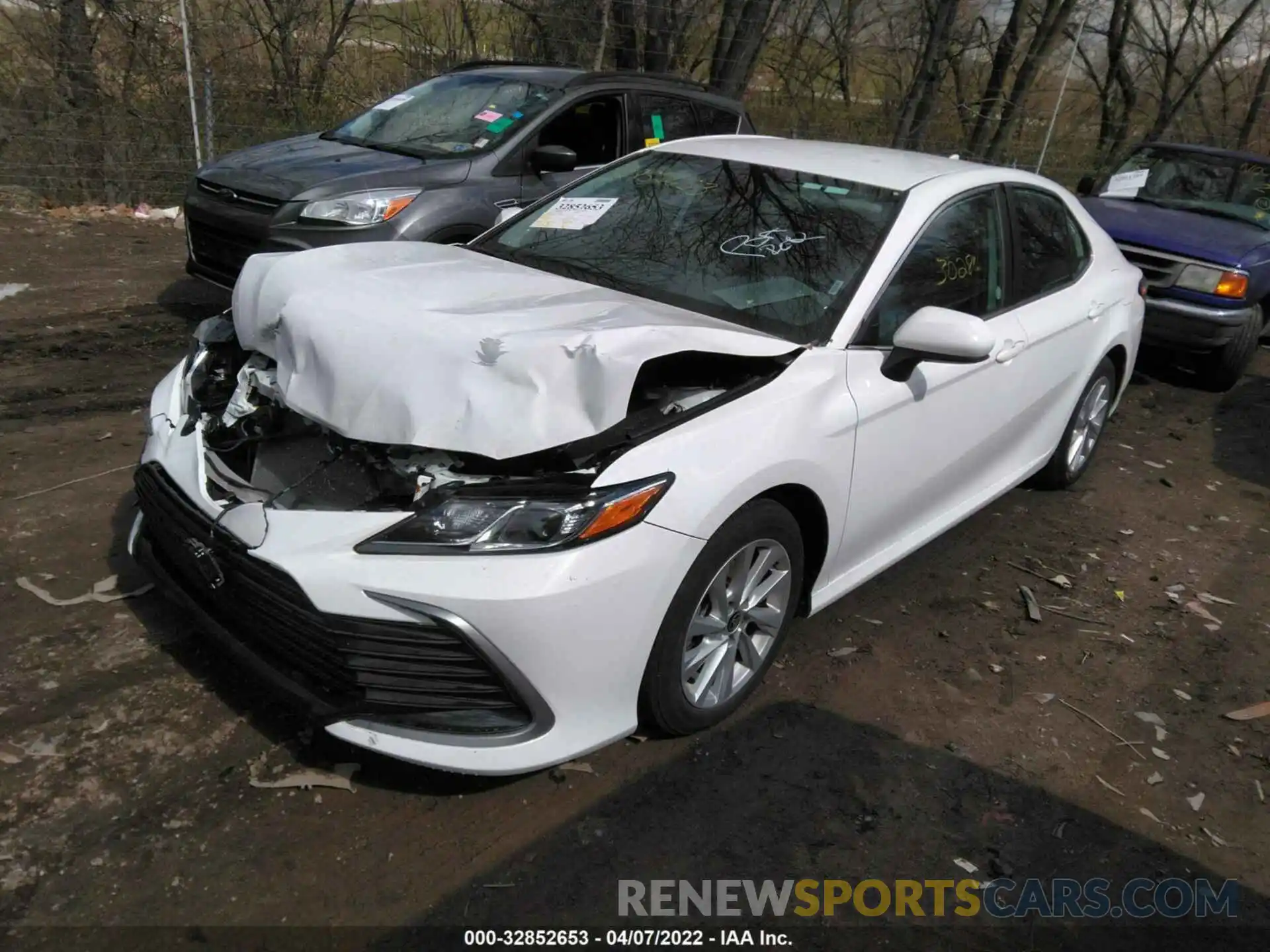 2 Photograph of a damaged car 4T1C11AK0MU574544 TOYOTA CAMRY 2021