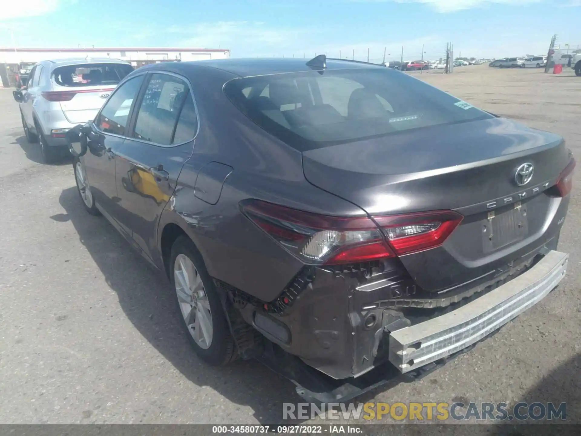 3 Photograph of a damaged car 4T1C11AK0MU586208 TOYOTA CAMRY 2021