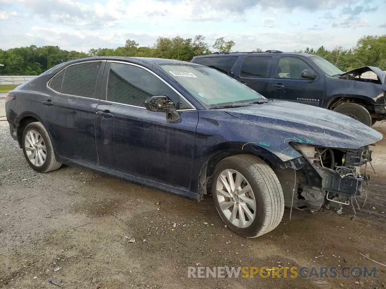 4 Photograph of a damaged car 4T1C11AK0MU593157 TOYOTA CAMRY 2021