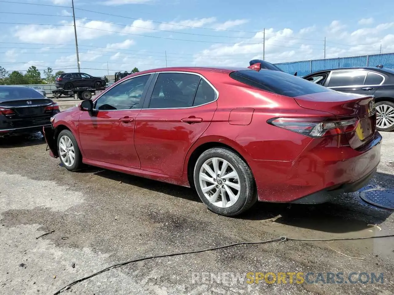 2 Photograph of a damaged car 4T1C11AK0MU610703 TOYOTA CAMRY 2021
