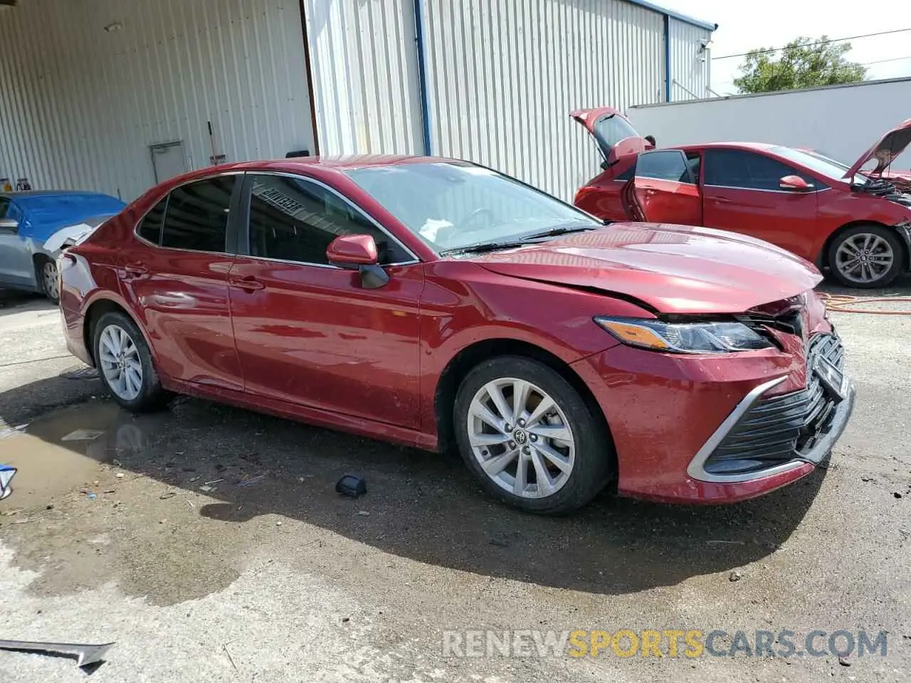 4 Photograph of a damaged car 4T1C11AK0MU610703 TOYOTA CAMRY 2021