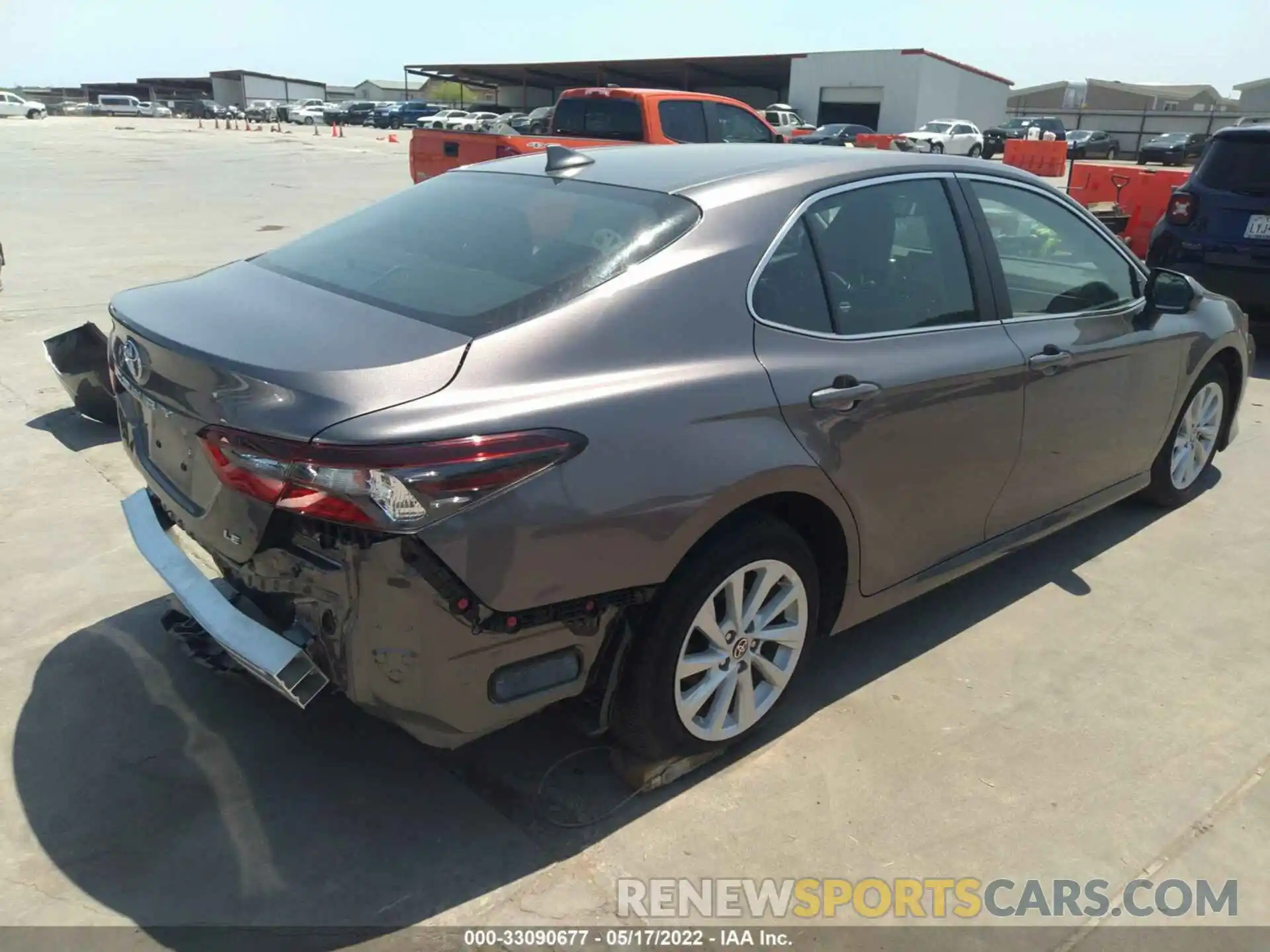 4 Photograph of a damaged car 4T1C11AK1MU417718 TOYOTA CAMRY 2021