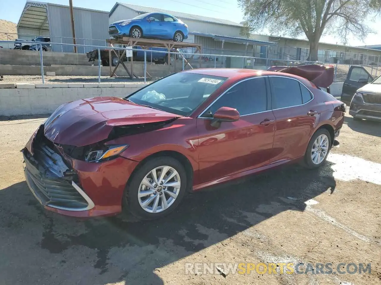 1 Photograph of a damaged car 4T1C11AK1MU447110 TOYOTA CAMRY 2021