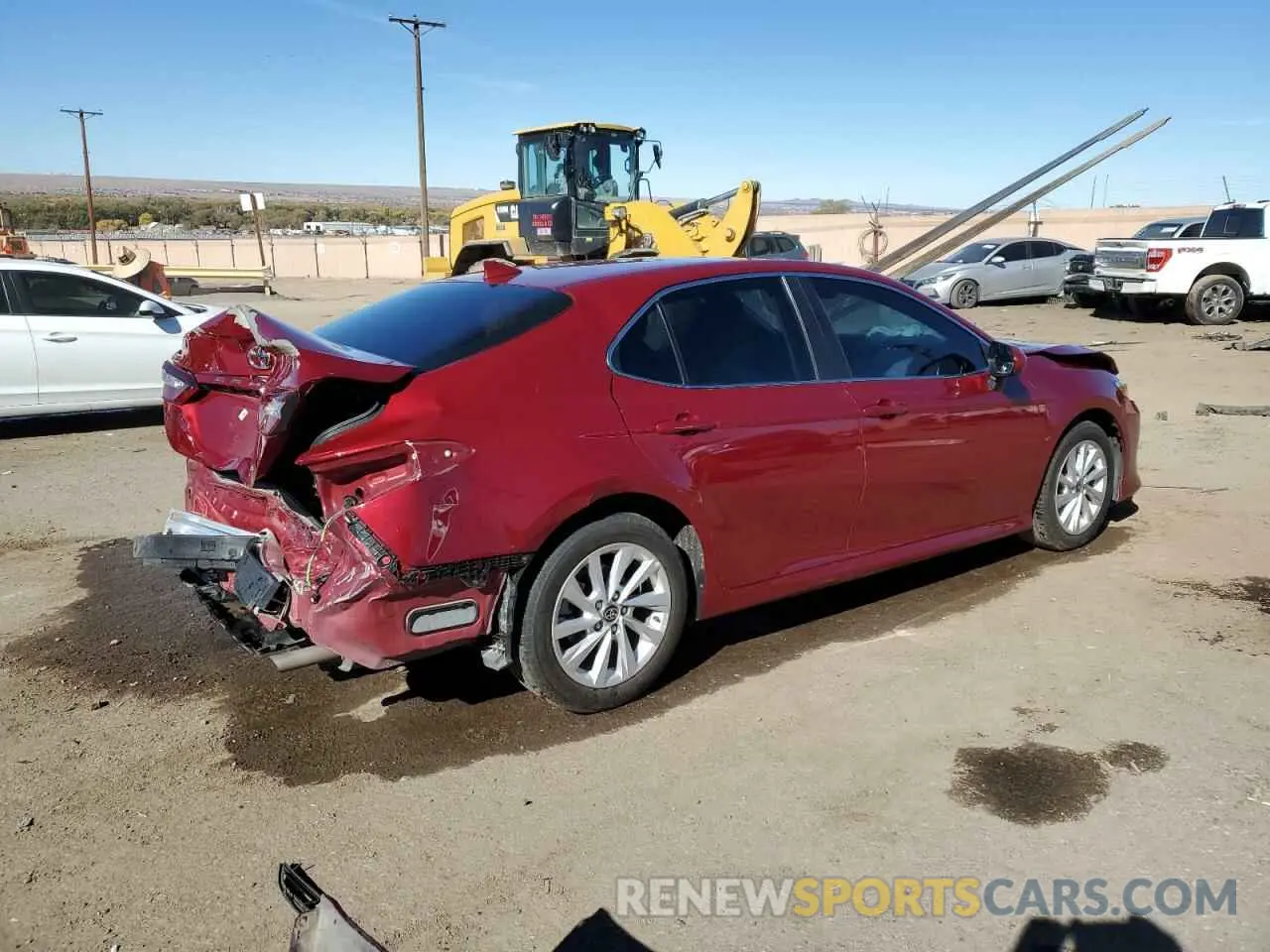 3 Photograph of a damaged car 4T1C11AK1MU447110 TOYOTA CAMRY 2021