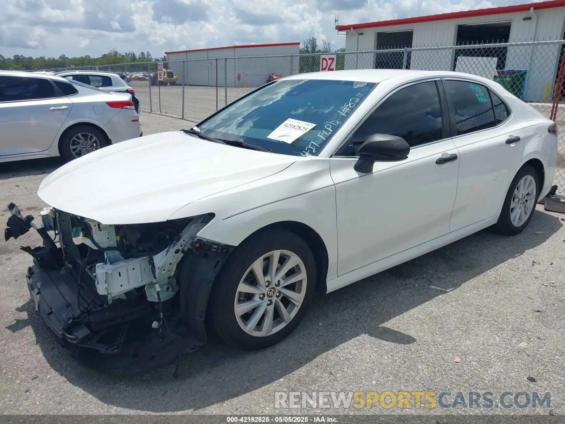 2 Photograph of a damaged car 4T1C11AK1MU448211 TOYOTA CAMRY 2021