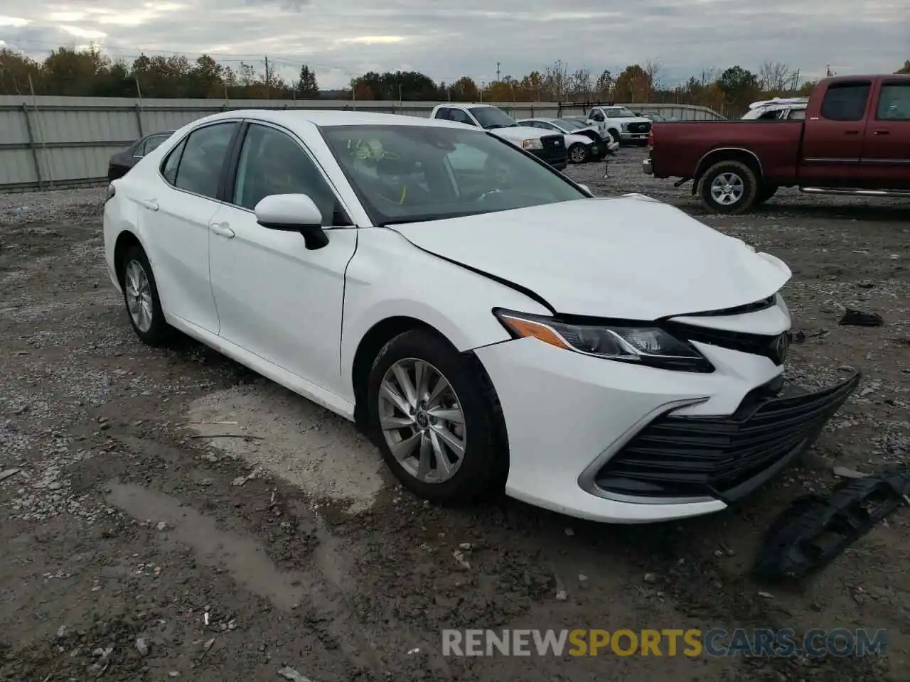 1 Photograph of a damaged car 4T1C11AK1MU449701 TOYOTA CAMRY 2021