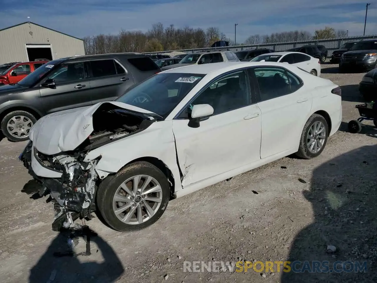 1 Photograph of a damaged car 4T1C11AK1MU449861 TOYOTA CAMRY 2021