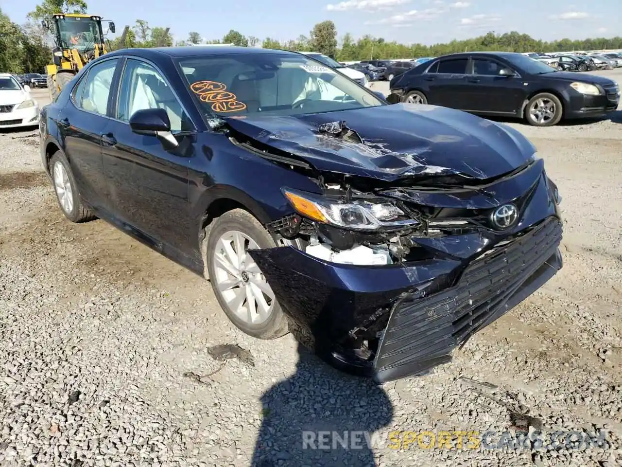 1 Photograph of a damaged car 4T1C11AK1MU459189 TOYOTA CAMRY 2021