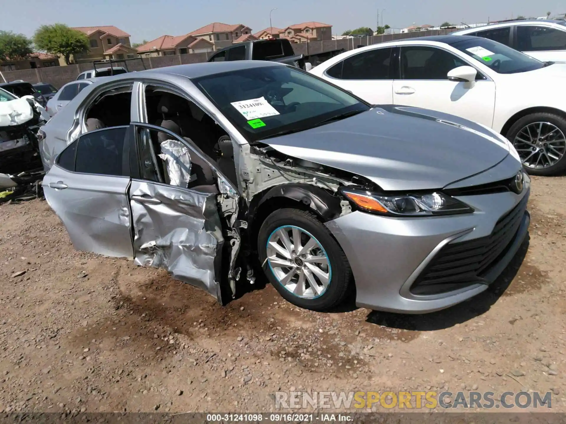 1 Photograph of a damaged car 4T1C11AK1MU459869 TOYOTA CAMRY 2021