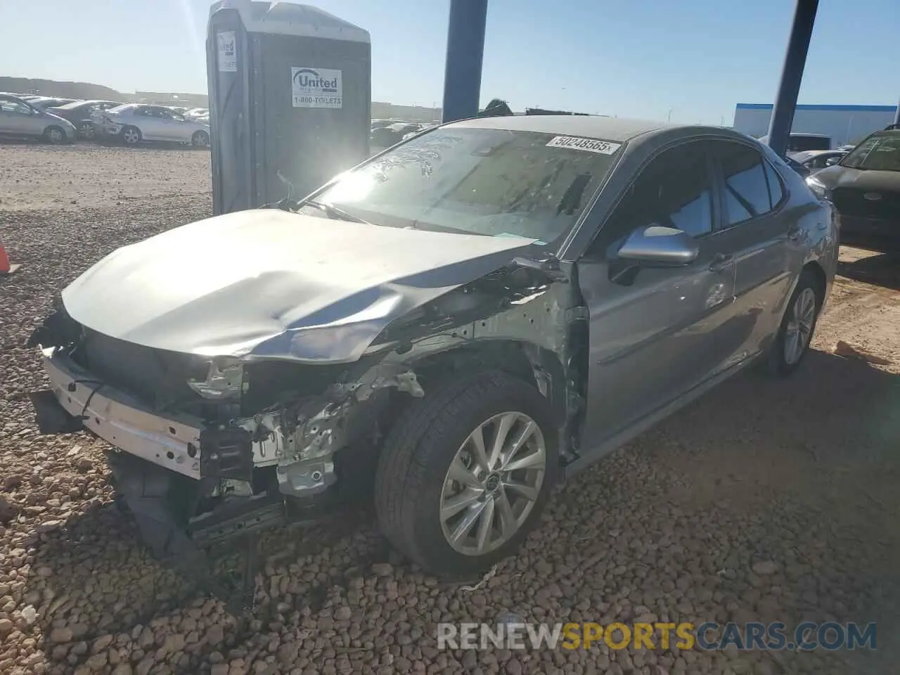 1 Photograph of a damaged car 4T1C11AK1MU472783 TOYOTA CAMRY 2021