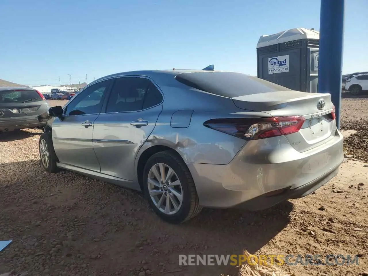 2 Photograph of a damaged car 4T1C11AK1MU472783 TOYOTA CAMRY 2021