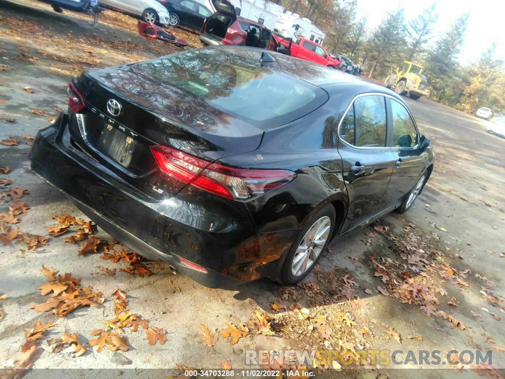 4 Photograph of a damaged car 4T1C11AK1MU557803 TOYOTA CAMRY 2021