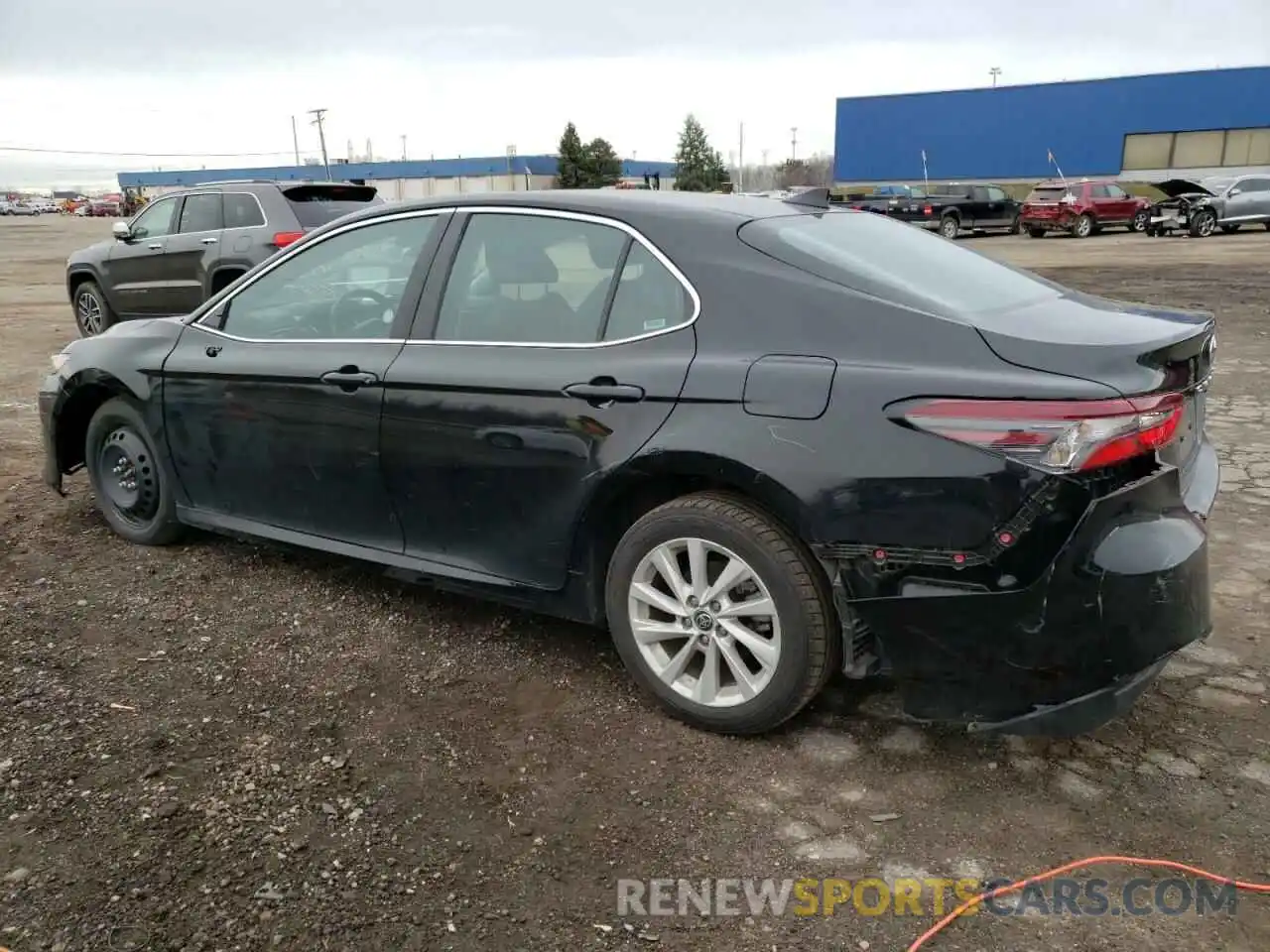 2 Photograph of a damaged car 4T1C11AK1MU592275 TOYOTA CAMRY 2021