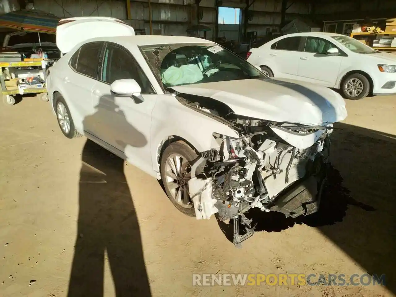 1 Photograph of a damaged car 4T1C11AK1MU594981 TOYOTA CAMRY 2021