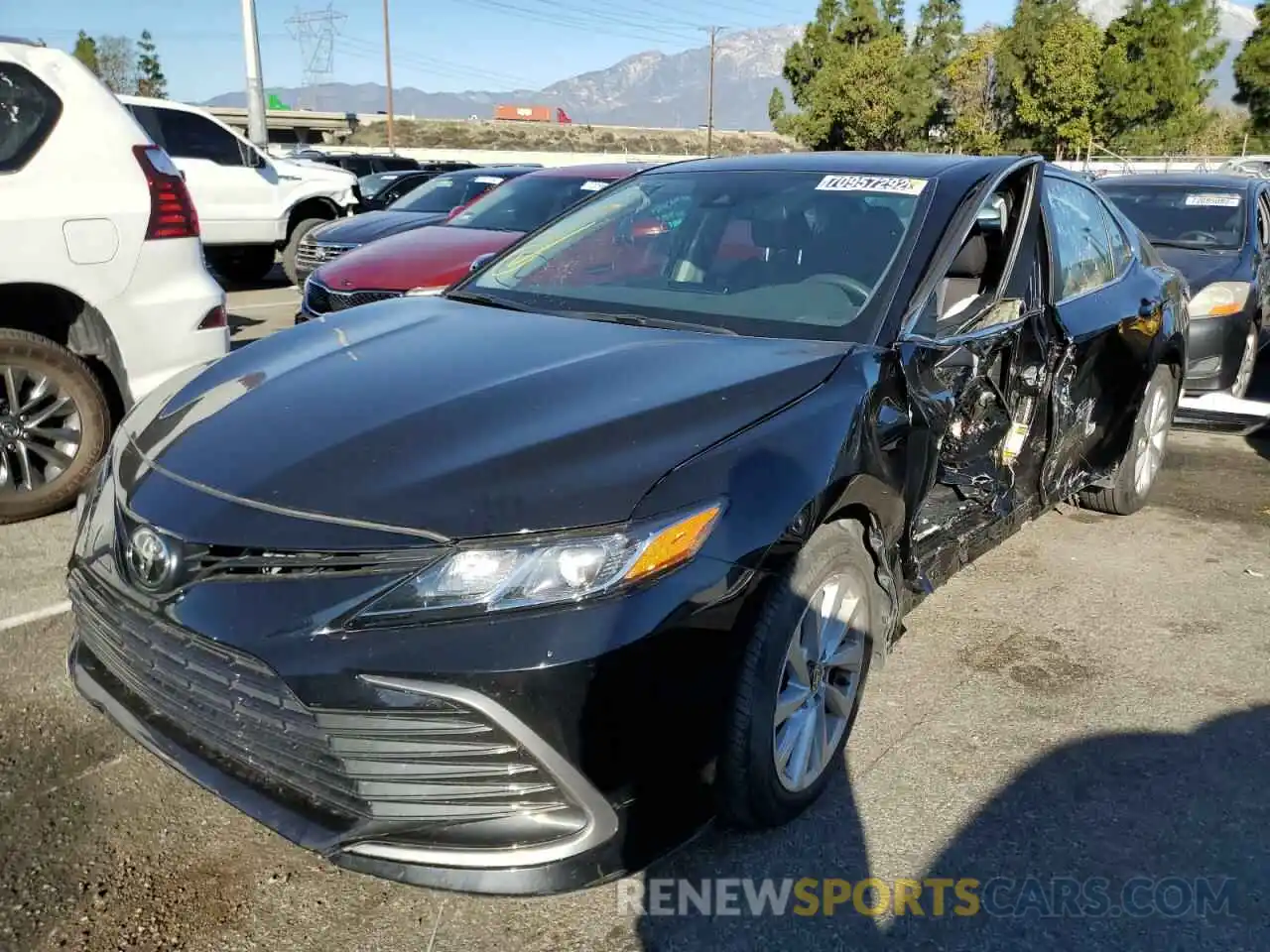 1 Photograph of a damaged car 4T1C11AK1MU597282 TOYOTA CAMRY 2021