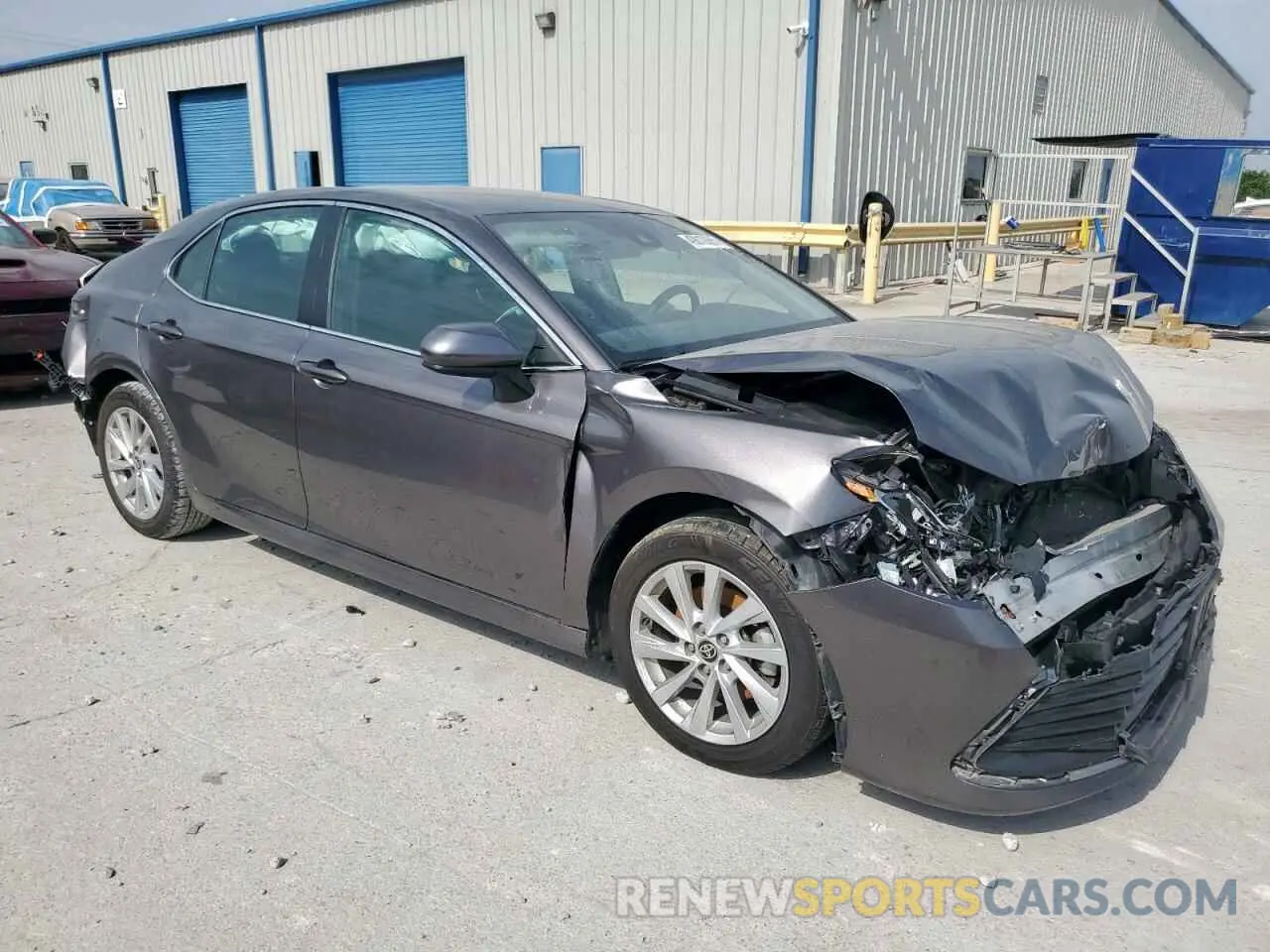 4 Photograph of a damaged car 4T1C11AK1MU609575 TOYOTA CAMRY 2021