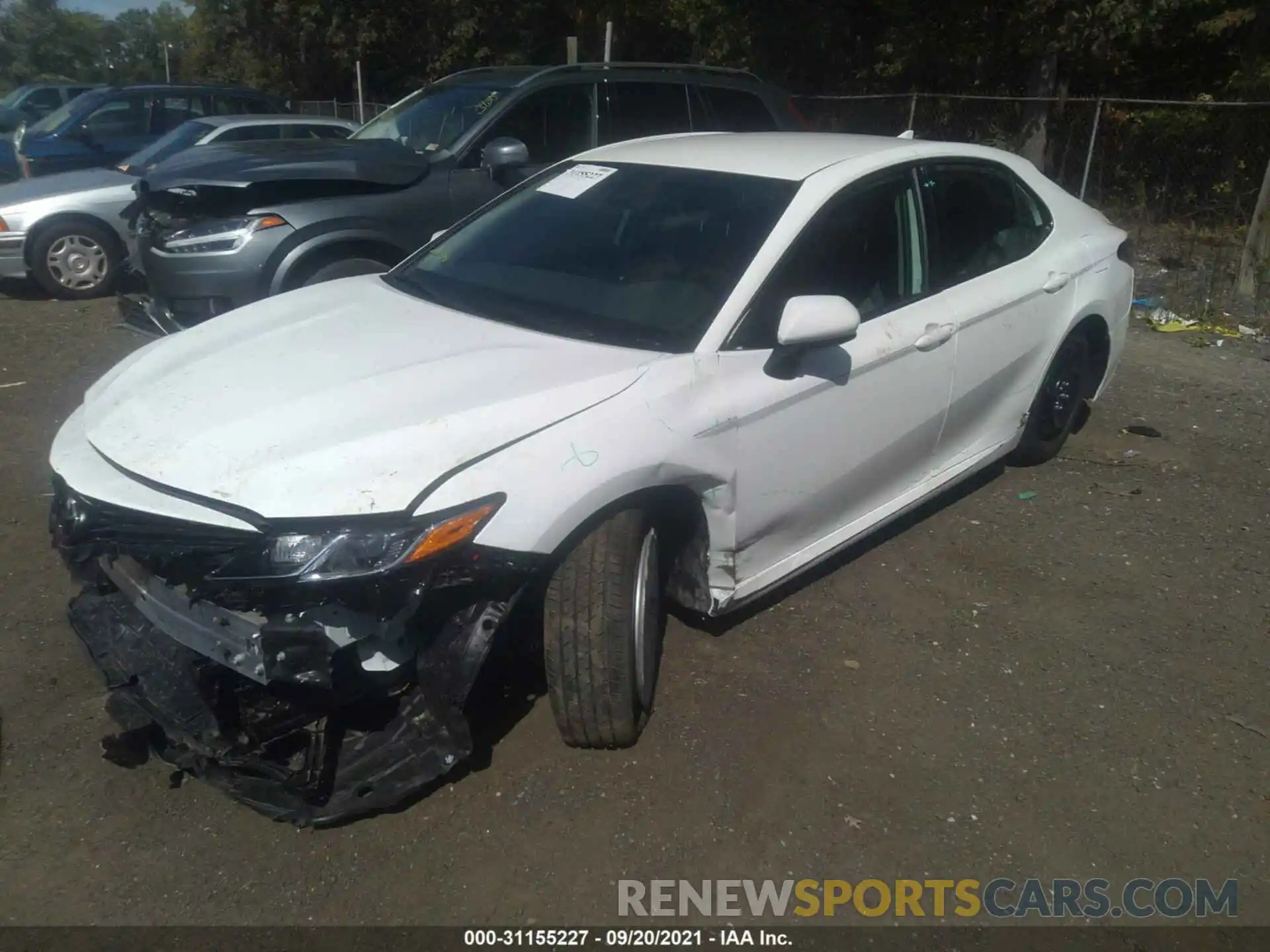 2 Photograph of a damaged car 4T1C11AK1MU610497 TOYOTA CAMRY 2021