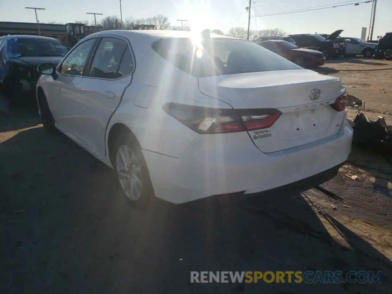 3 Photograph of a damaged car 4T1C11AK1MU612802 TOYOTA CAMRY 2021