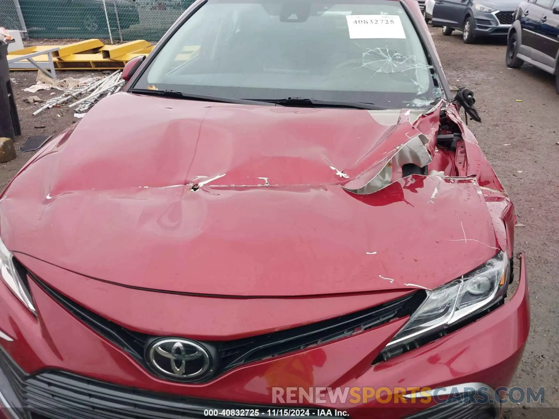 21 Photograph of a damaged car 4T1C11AK2MU422183 TOYOTA CAMRY 2021