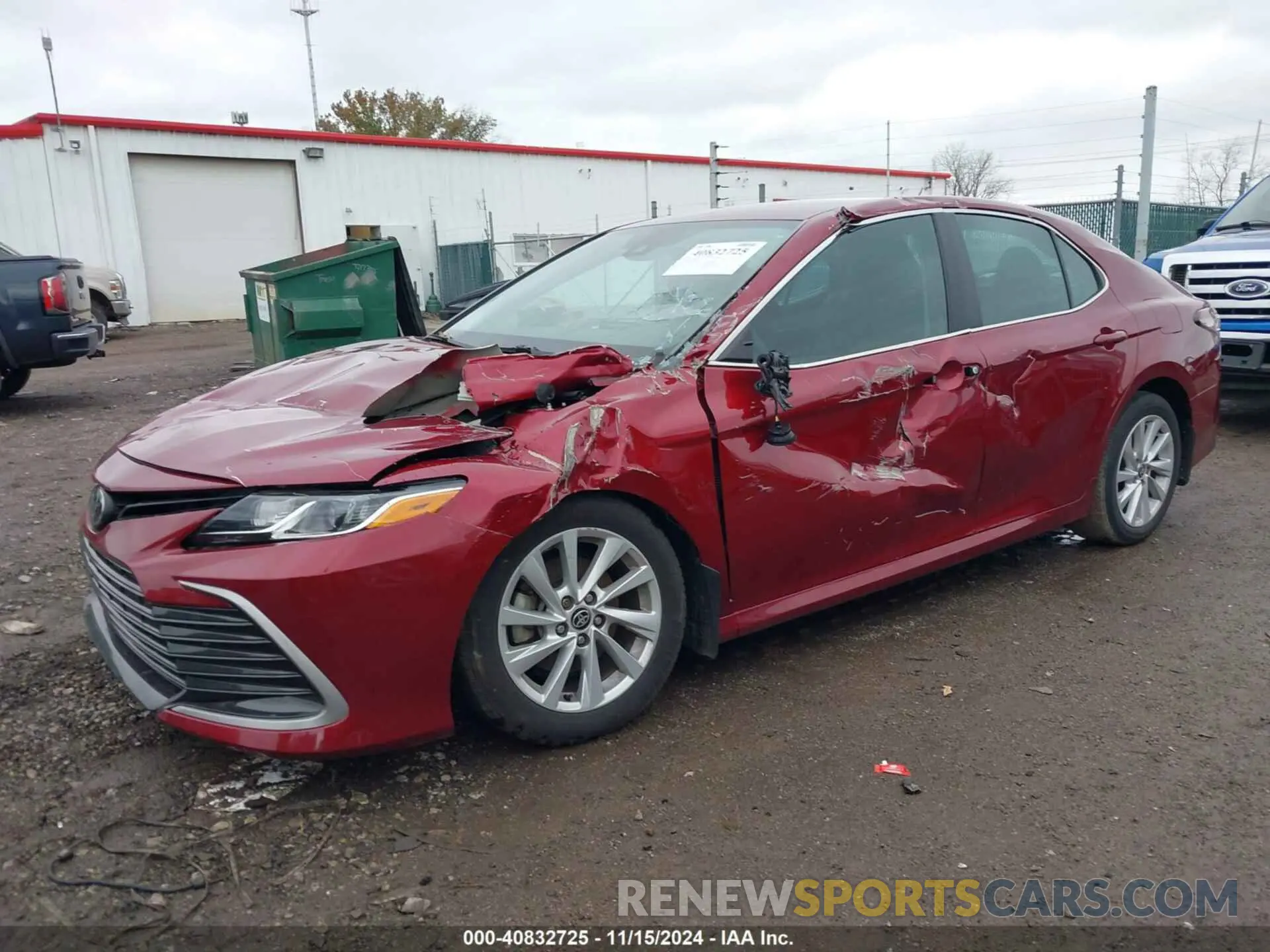 6 Photograph of a damaged car 4T1C11AK2MU422183 TOYOTA CAMRY 2021