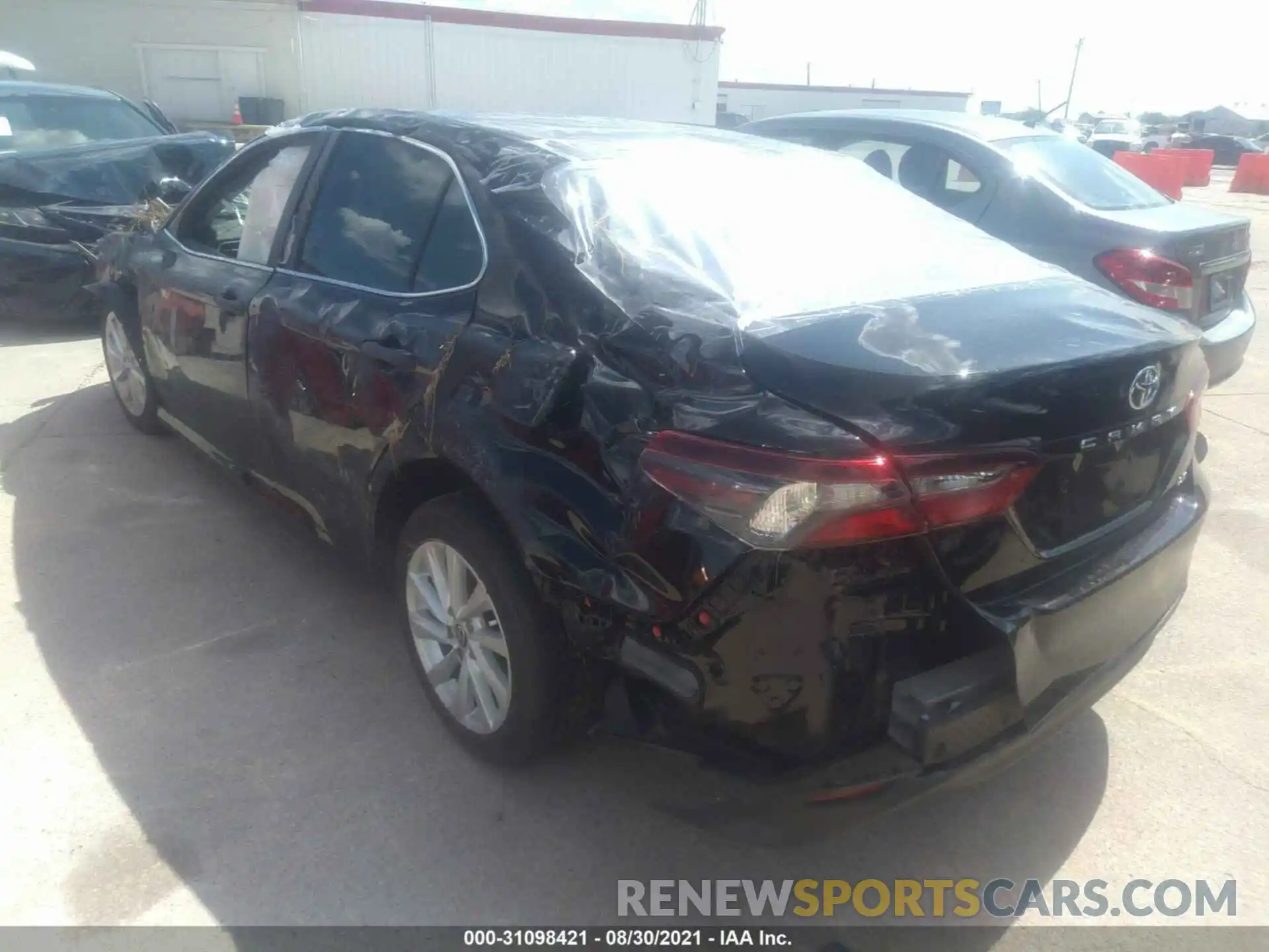 3 Photograph of a damaged car 4T1C11AK2MU433488 TOYOTA CAMRY 2021