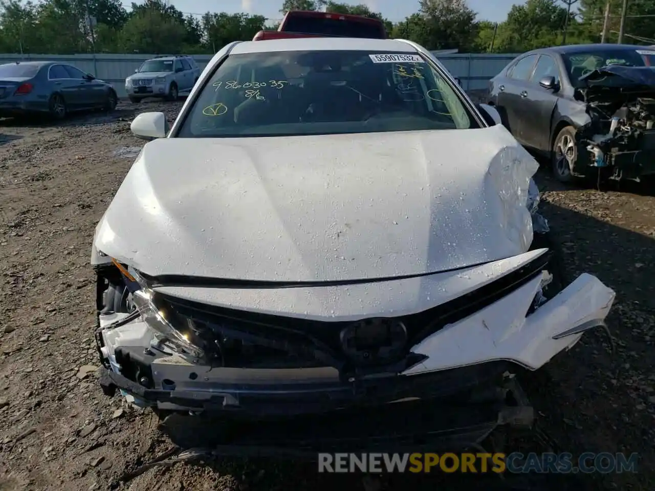 9 Photograph of a damaged car 4T1C11AK2MU454910 TOYOTA CAMRY 2021