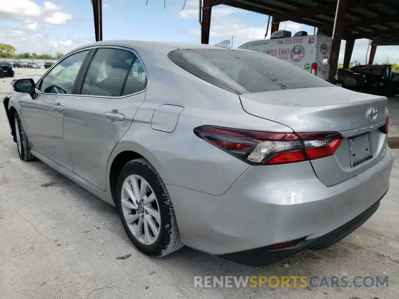 3 Photograph of a damaged car 4T1C11AK2MU454924 TOYOTA CAMRY 2021