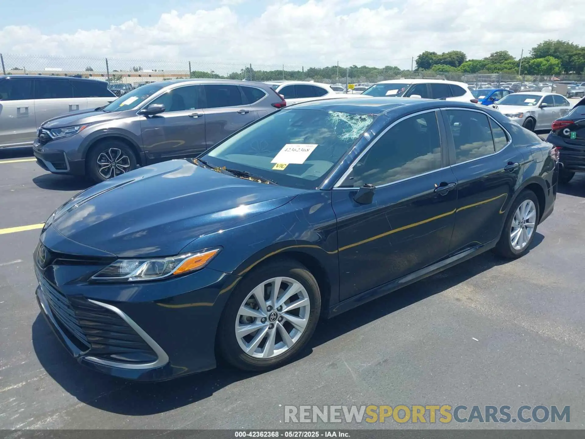2 Photograph of a damaged car 4T1C11AK2MU455202 TOYOTA CAMRY 2021