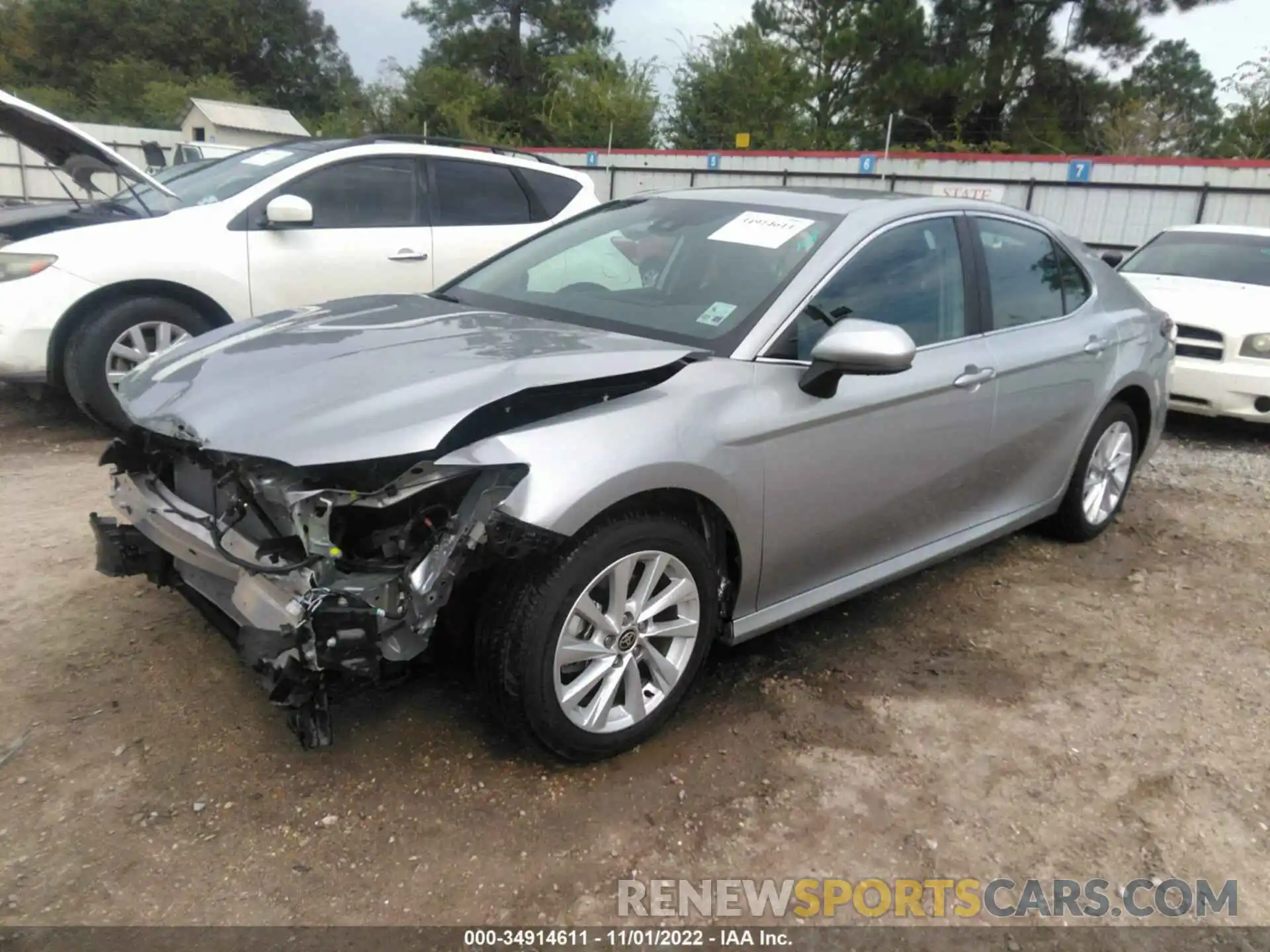 2 Photograph of a damaged car 4T1C11AK2MU456785 TOYOTA CAMRY 2021