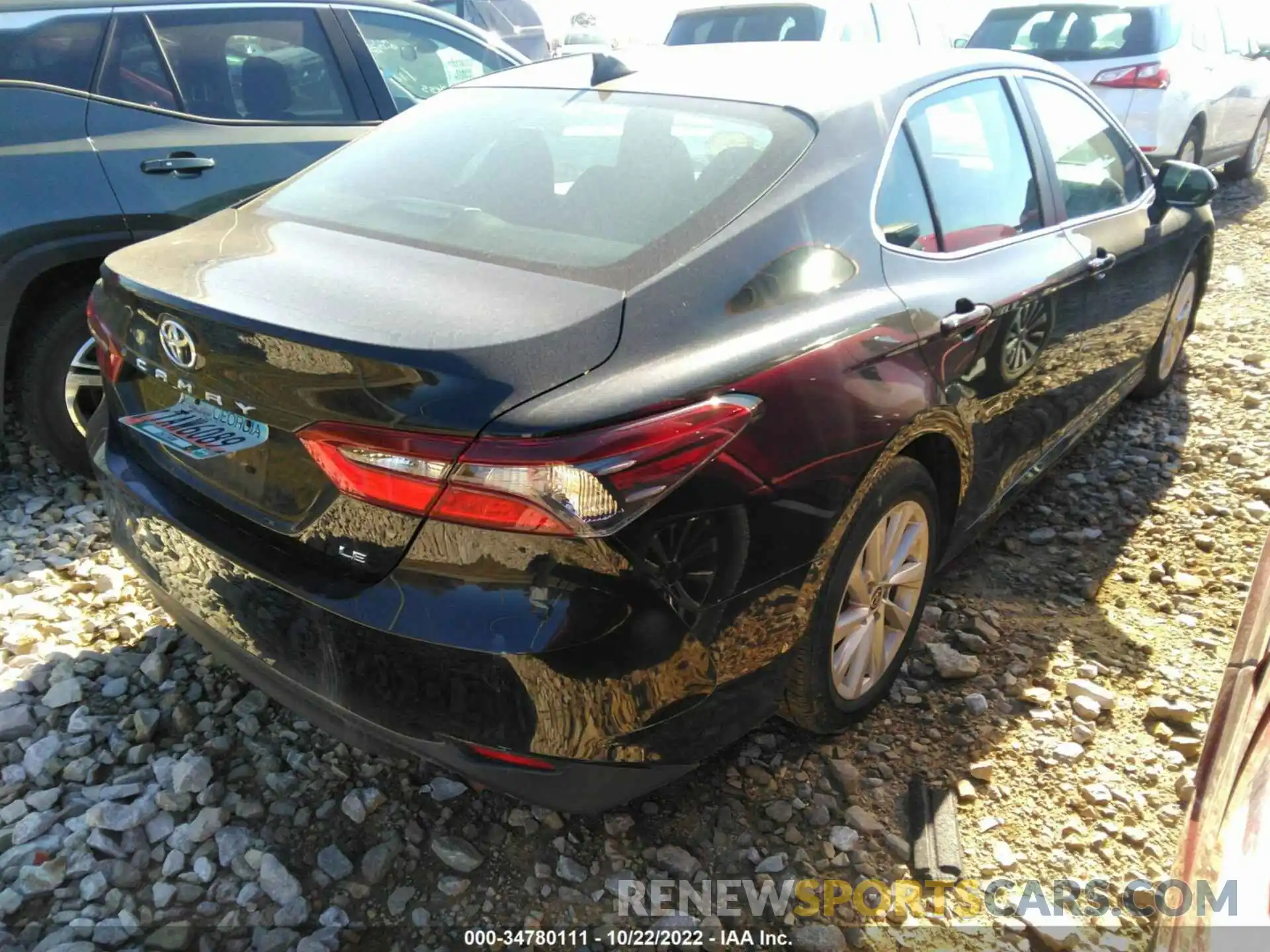 4 Photograph of a damaged car 4T1C11AK2MU456866 TOYOTA CAMRY 2021