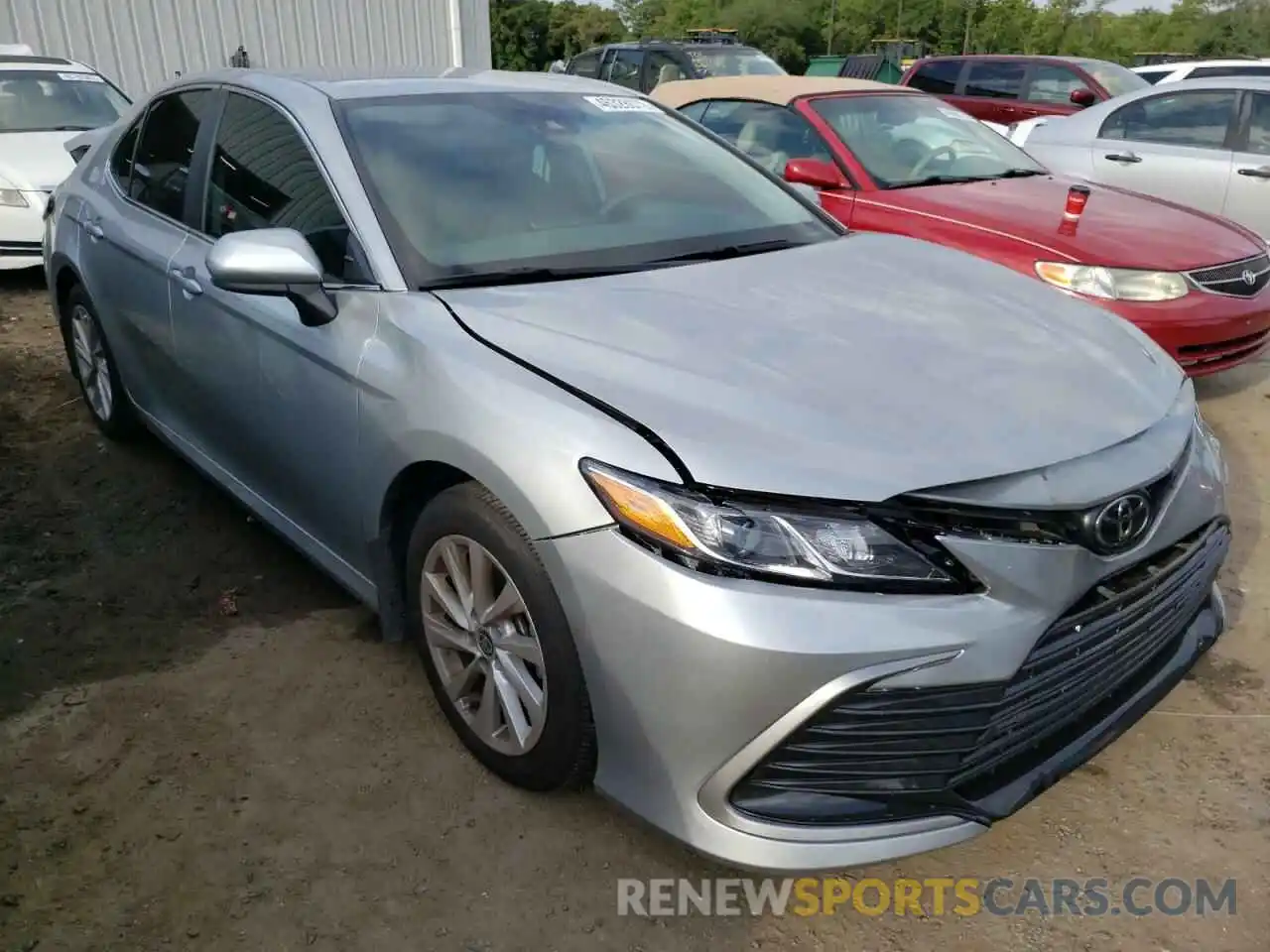 1 Photograph of a damaged car 4T1C11AK2MU465079 TOYOTA CAMRY 2021