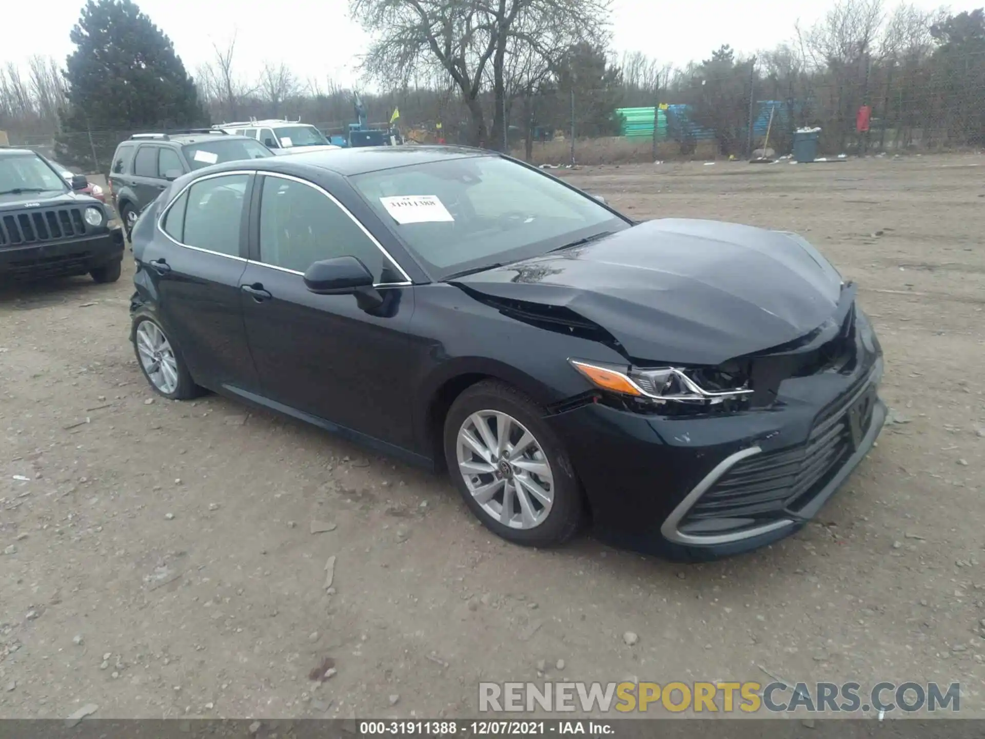 1 Photograph of a damaged car 4T1C11AK2MU487101 TOYOTA CAMRY 2021