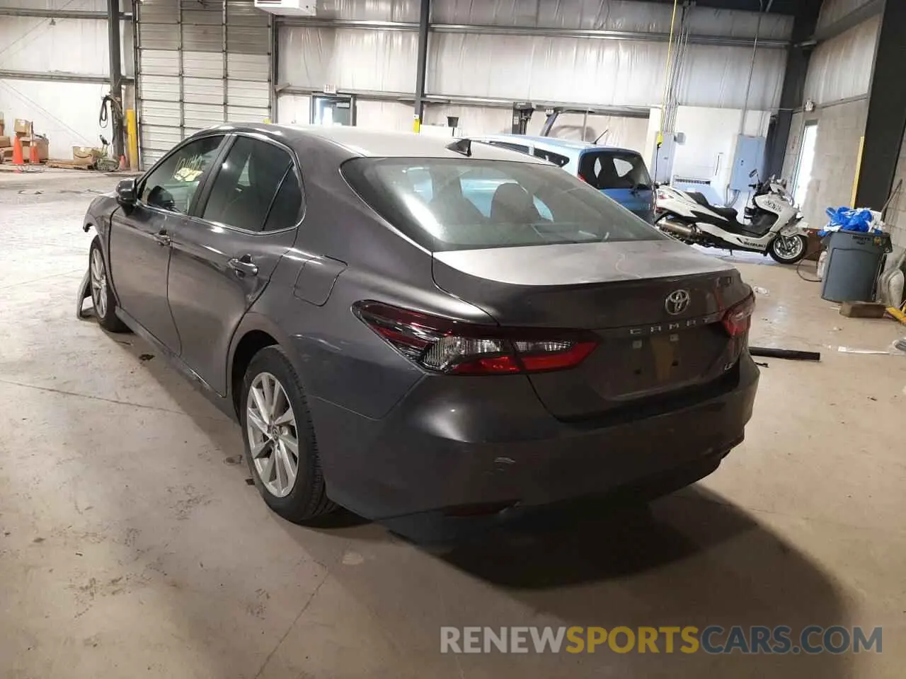 3 Photograph of a damaged car 4T1C11AK2MU496199 TOYOTA CAMRY 2021