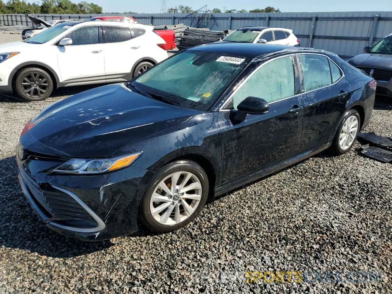 1 Photograph of a damaged car 4T1C11AK2MU549533 TOYOTA CAMRY 2021