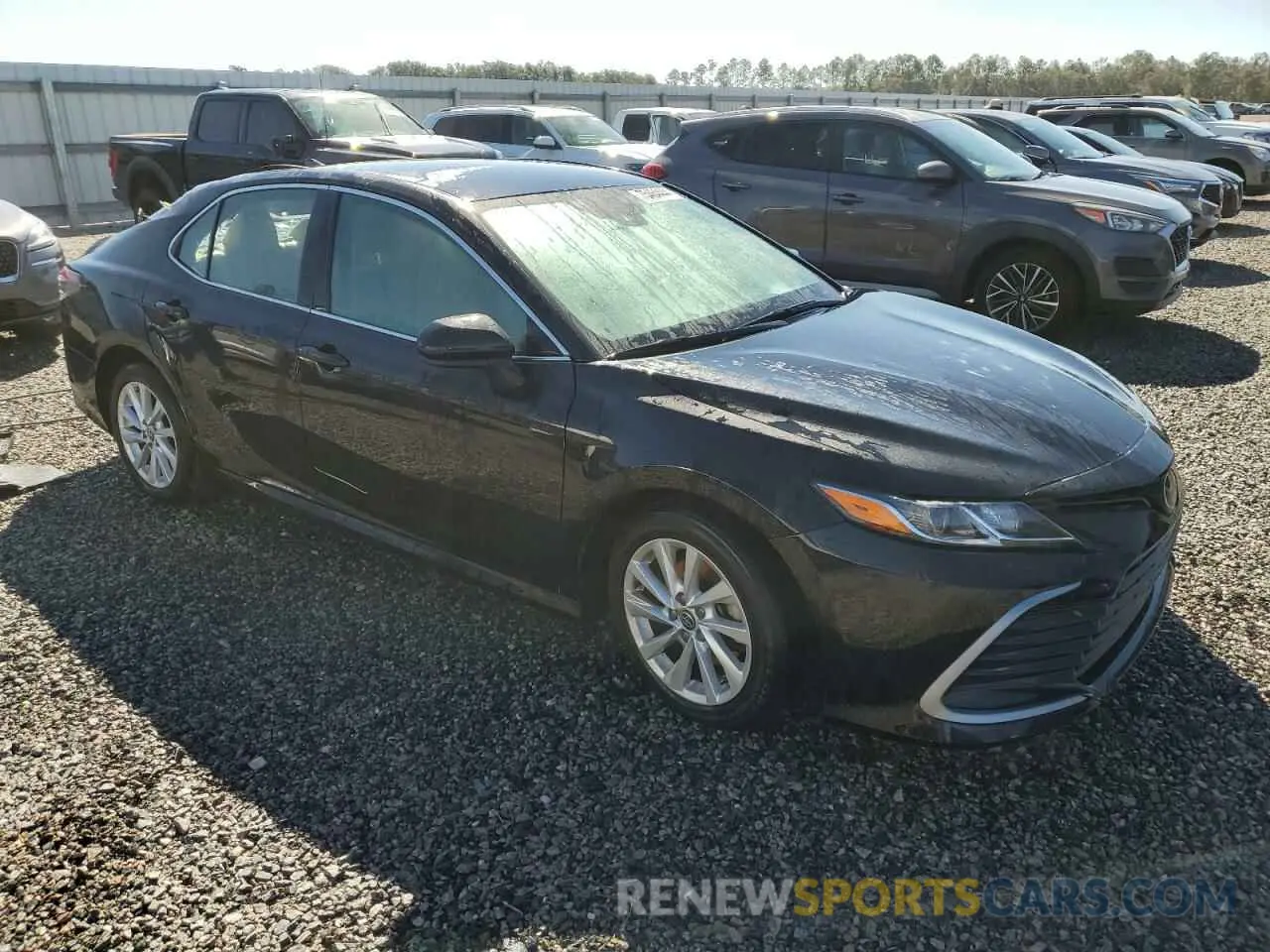 4 Photograph of a damaged car 4T1C11AK2MU549533 TOYOTA CAMRY 2021