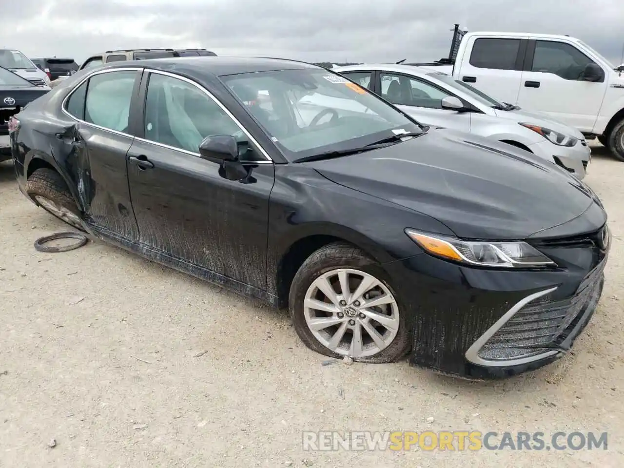 4 Photograph of a damaged car 4T1C11AK2MU554084 TOYOTA CAMRY 2021