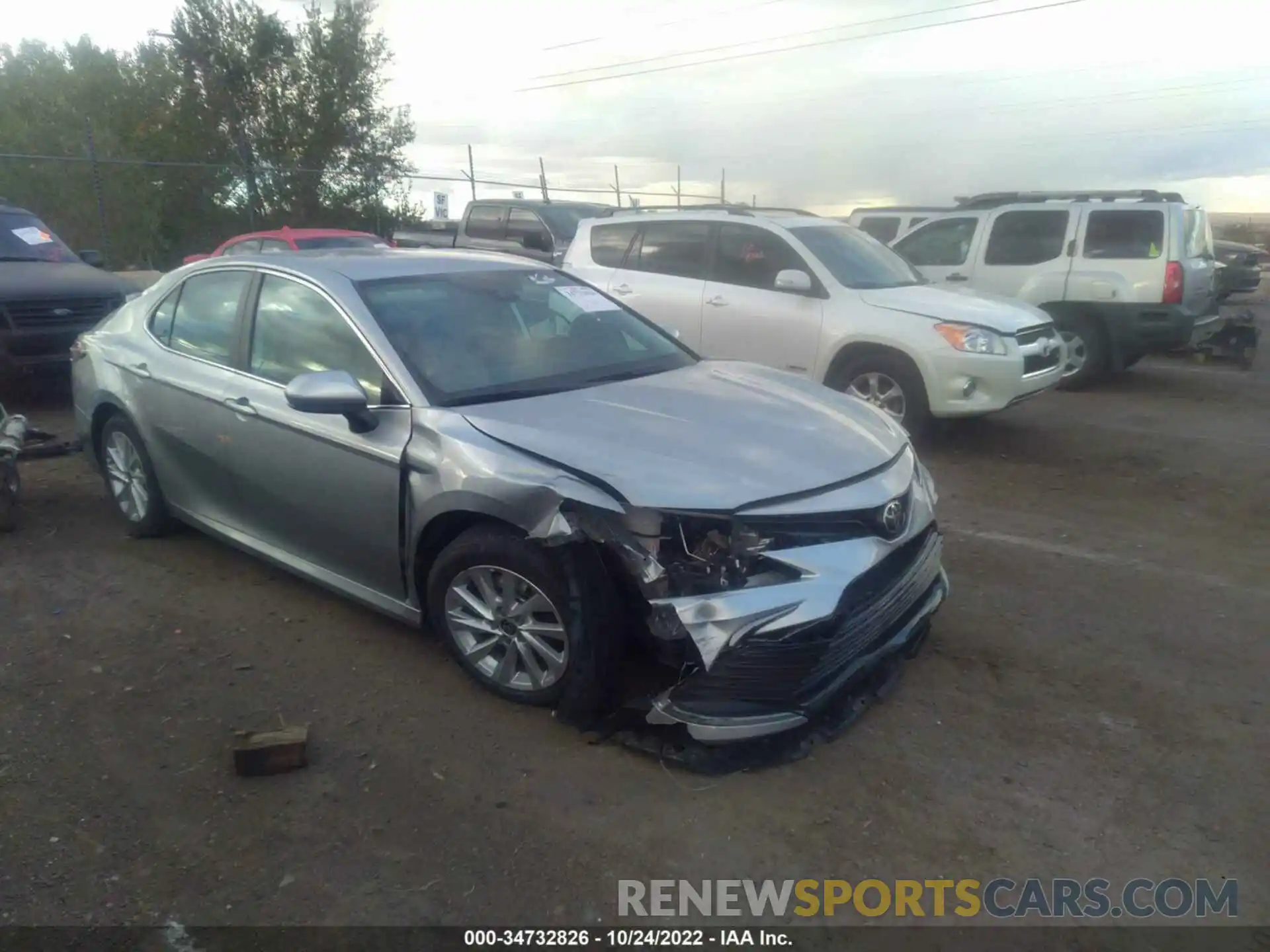 1 Photograph of a damaged car 4T1C11AK2MU579759 TOYOTA CAMRY 2021