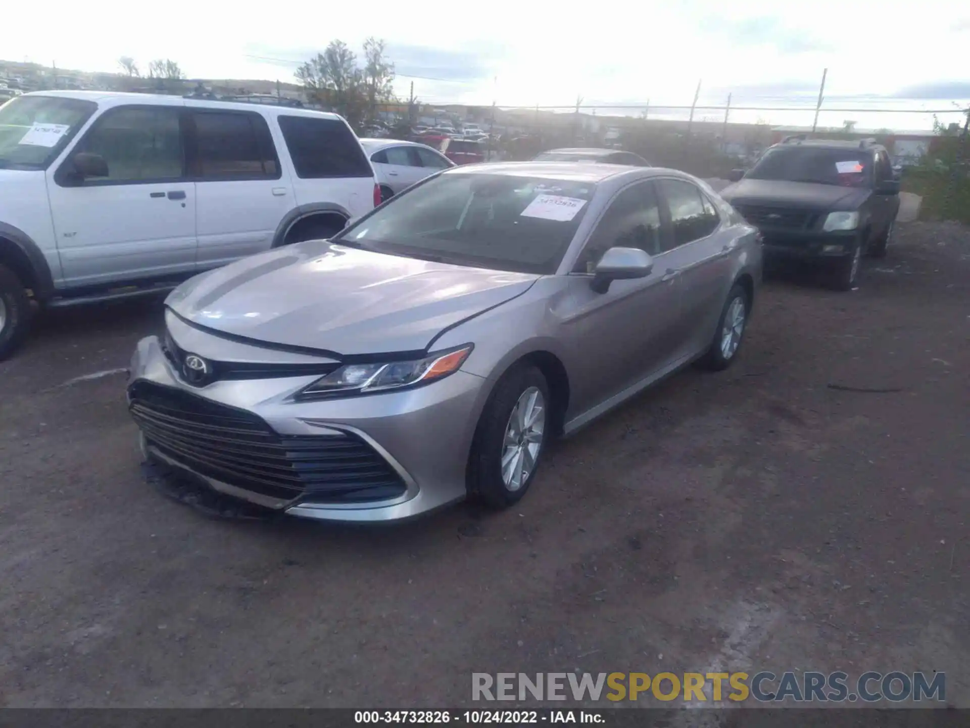 2 Photograph of a damaged car 4T1C11AK2MU579759 TOYOTA CAMRY 2021