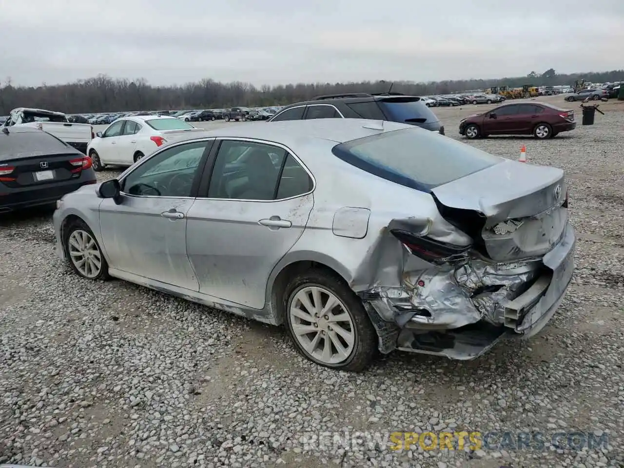 2 Photograph of a damaged car 4T1C11AK2MU609942 TOYOTA CAMRY 2021