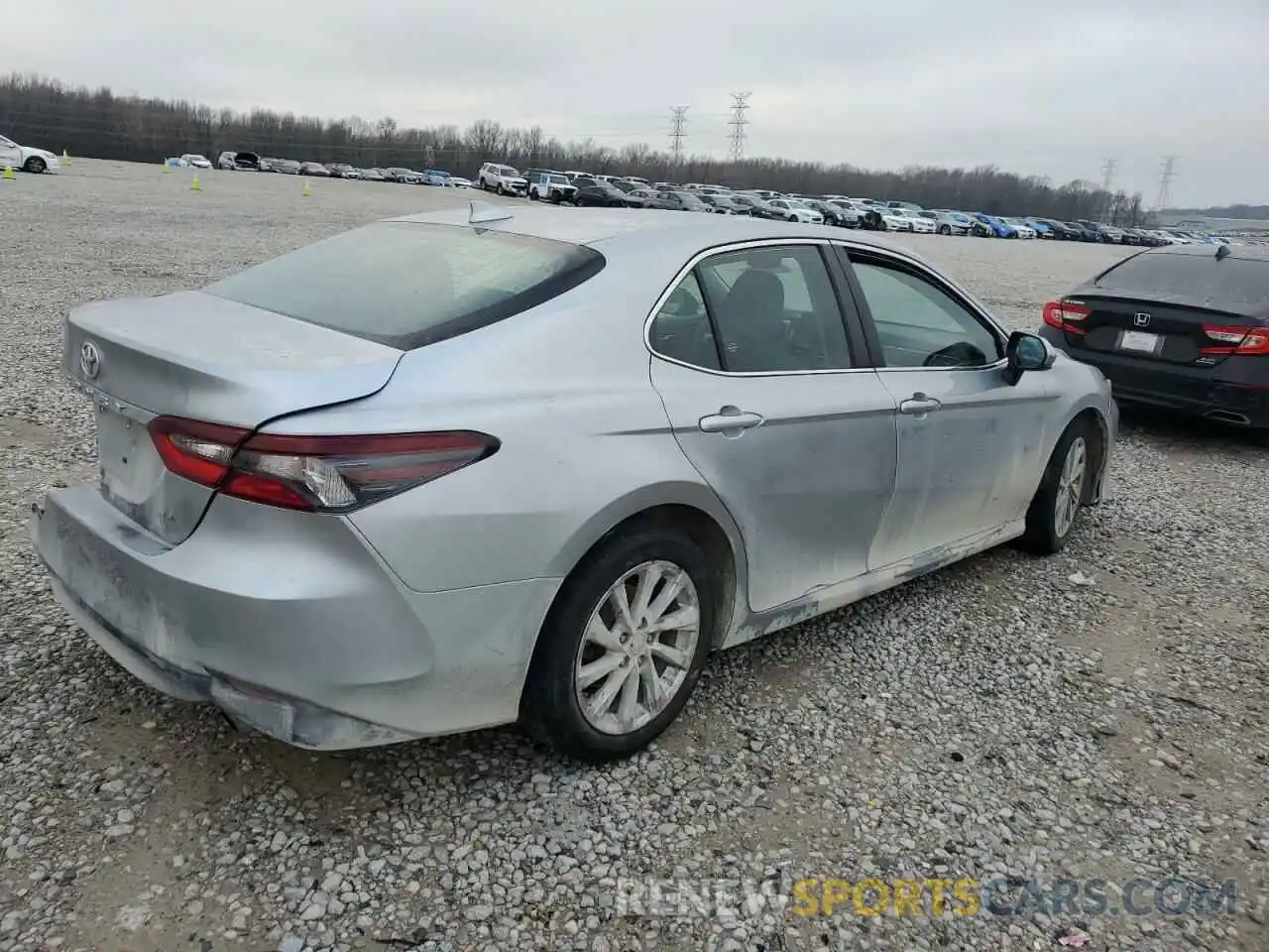 3 Photograph of a damaged car 4T1C11AK2MU609942 TOYOTA CAMRY 2021