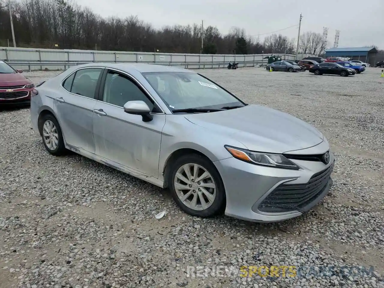 4 Photograph of a damaged car 4T1C11AK2MU609942 TOYOTA CAMRY 2021