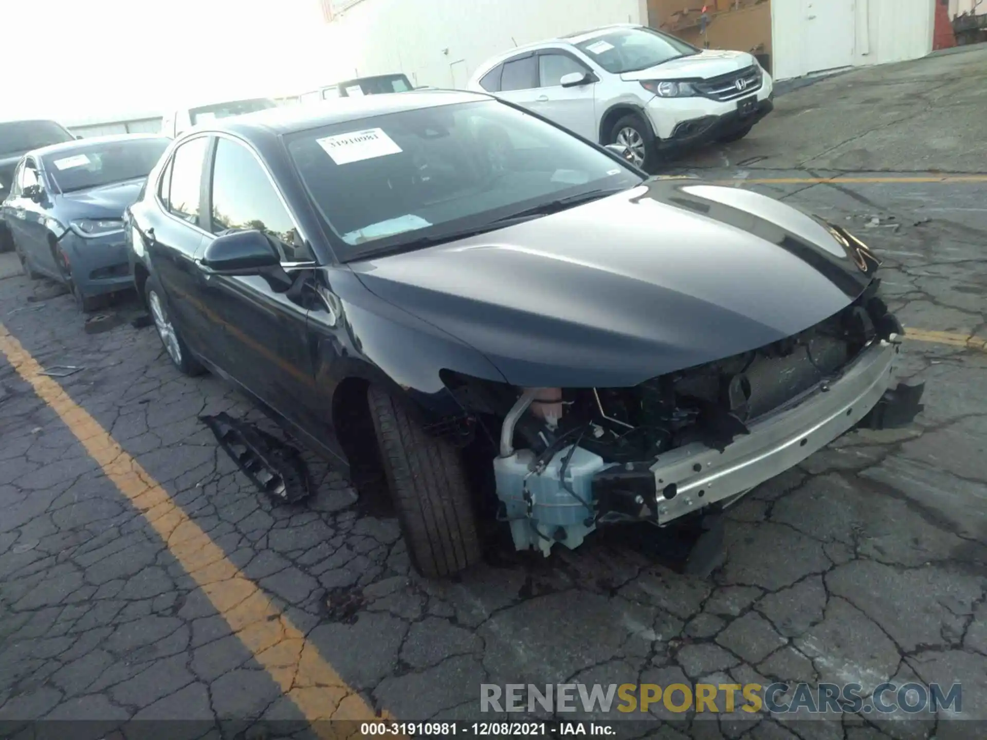 1 Photograph of a damaged car 4T1C11AK3MU419261 TOYOTA CAMRY 2021