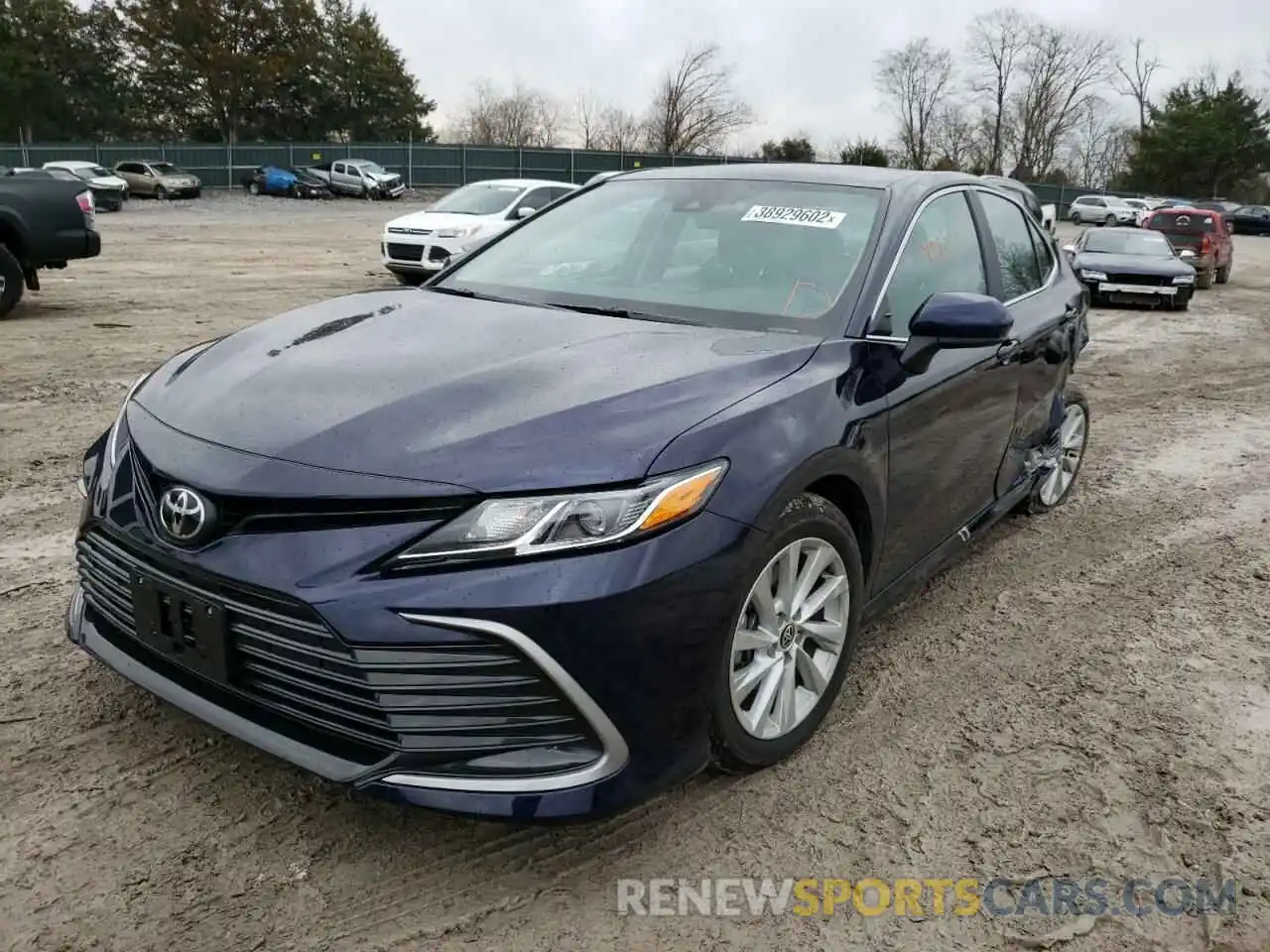 2 Photograph of a damaged car 4T1C11AK3MU421043 TOYOTA CAMRY 2021