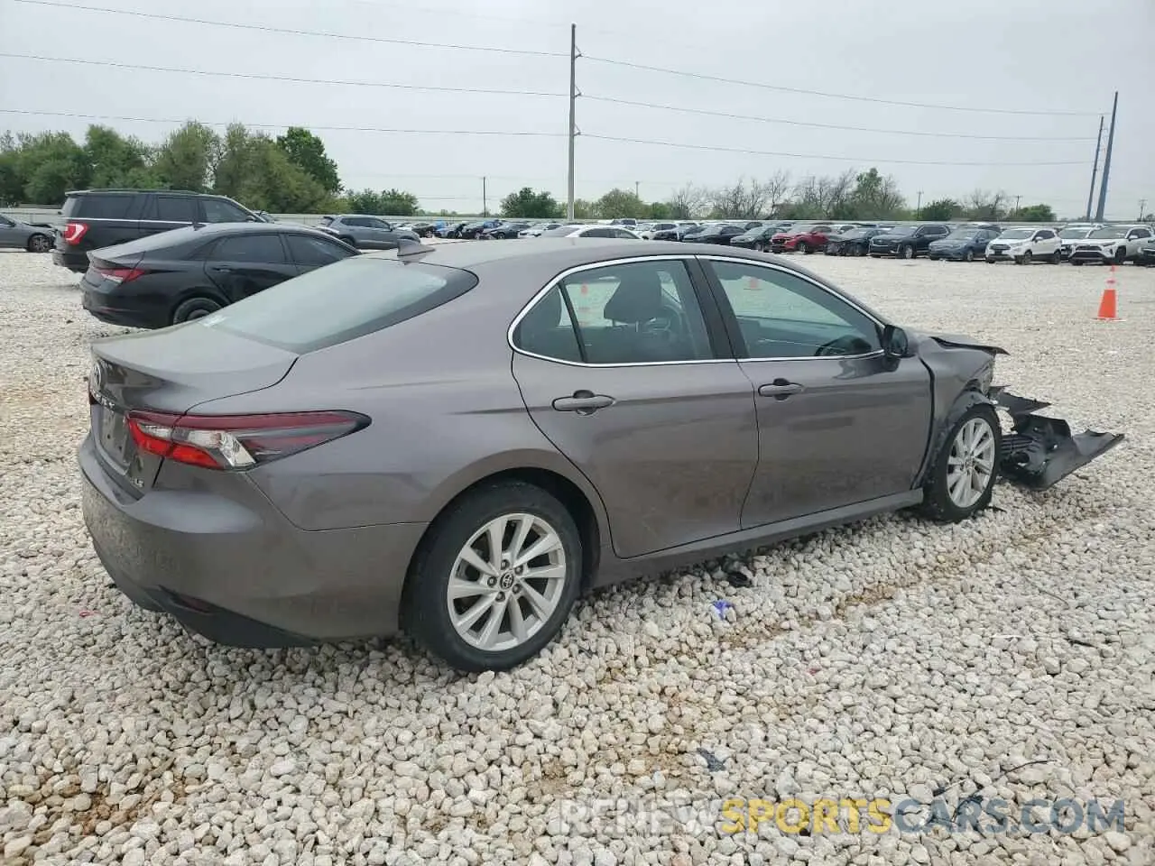 3 Photograph of a damaged car 4T1C11AK3MU433323 TOYOTA CAMRY 2021