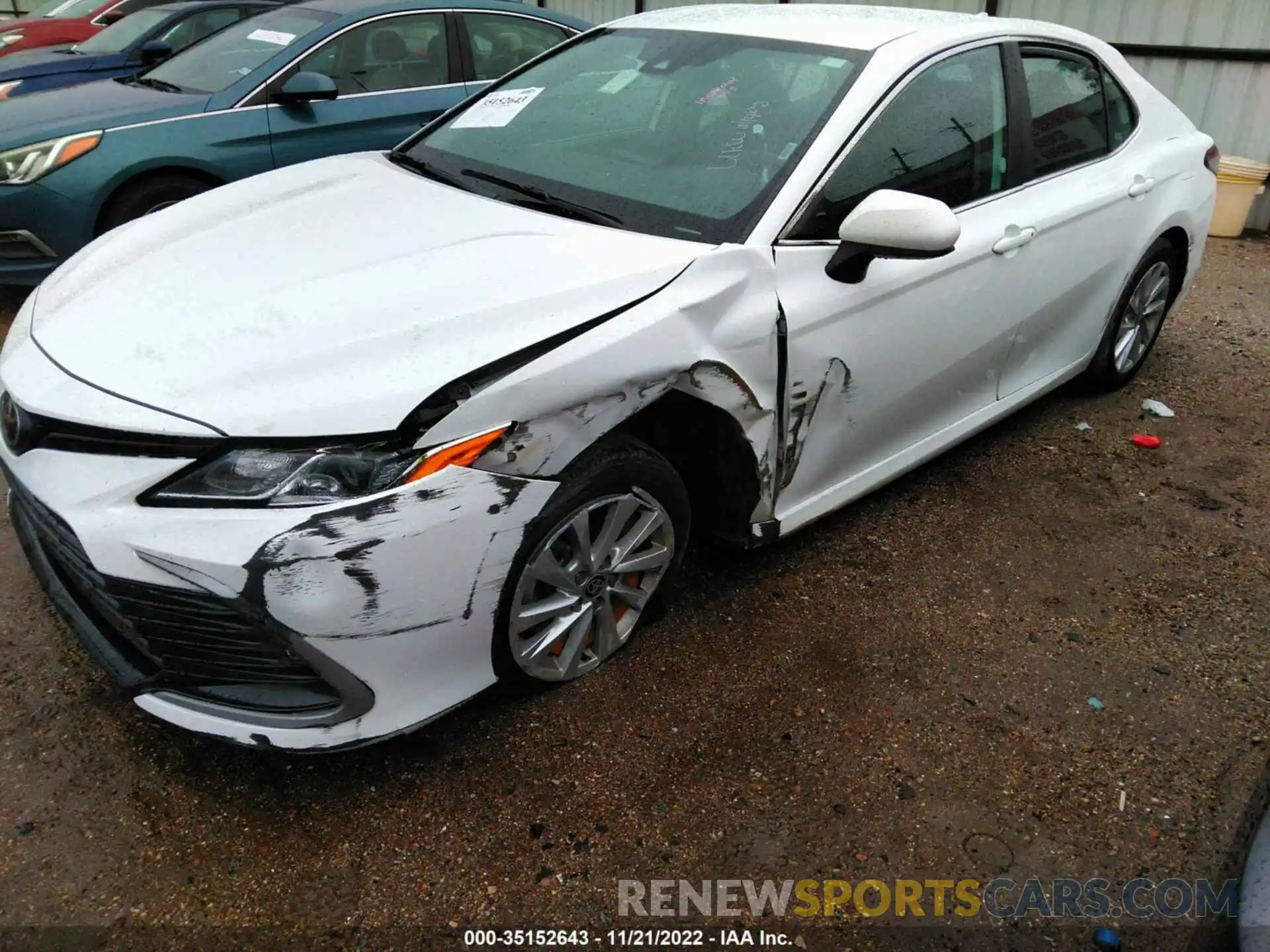 6 Photograph of a damaged car 4T1C11AK3MU436447 TOYOTA CAMRY 2021