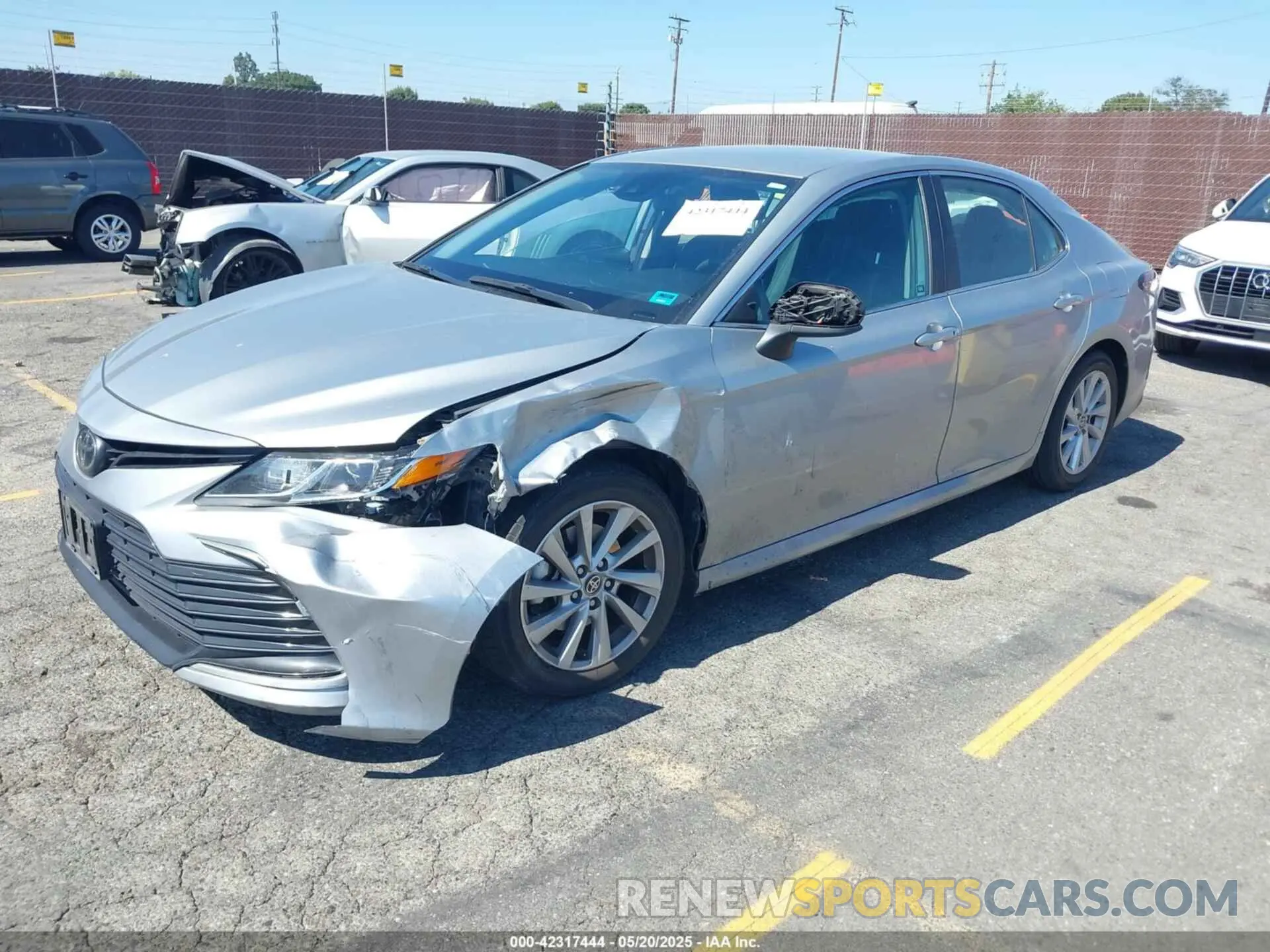 2 Photograph of a damaged car 4T1C11AK3MU440014 TOYOTA CAMRY 2021