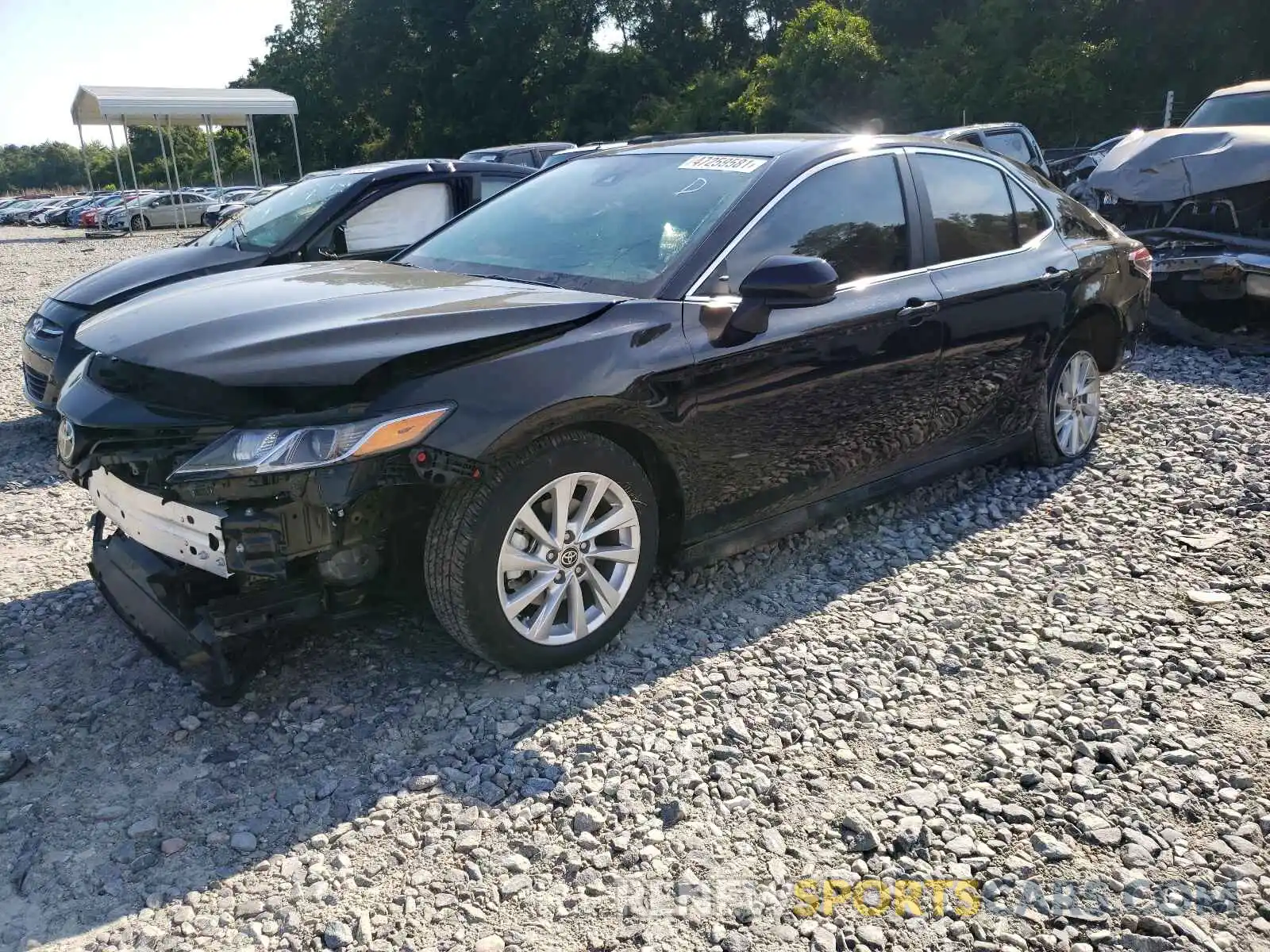 2 Photograph of a damaged car 4T1C11AK3MU442233 TOYOTA CAMRY 2021