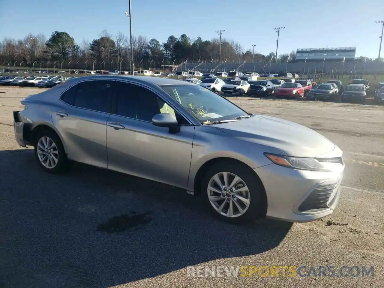 4 Photograph of a damaged car 4T1C11AK3MU456049 TOYOTA CAMRY 2021